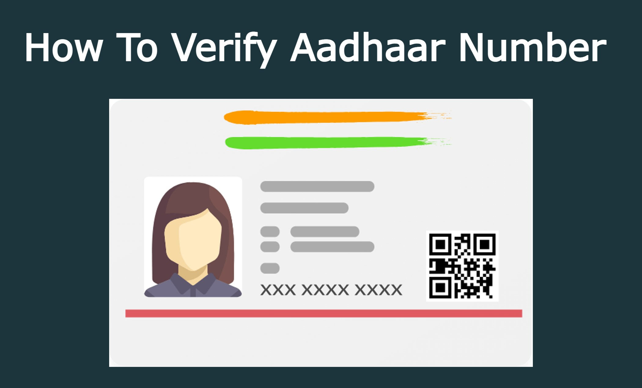Wallpaper #ZGef9JIBSpphPi3-Vnsf193 How to Verify Aadhaar Number Online by Following Simple Steps Tech