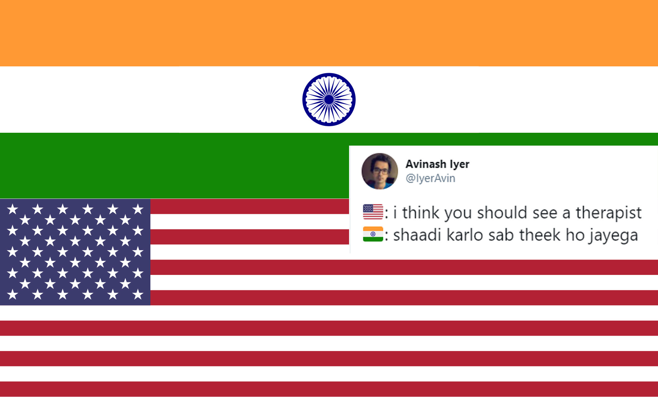 Wallpaper #ZlI-NpMBMJD5Jq7_jAlP223 Indians vs Americans Memes Spill the Truth on What Being Desi is All