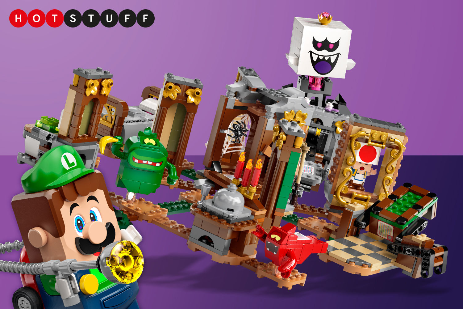 Wallpaper #Kx3VLZMBlOZrFDOkdNK050 Lego Super Mario Luigis Mansion Haunt and Seek Expansion Set 71401