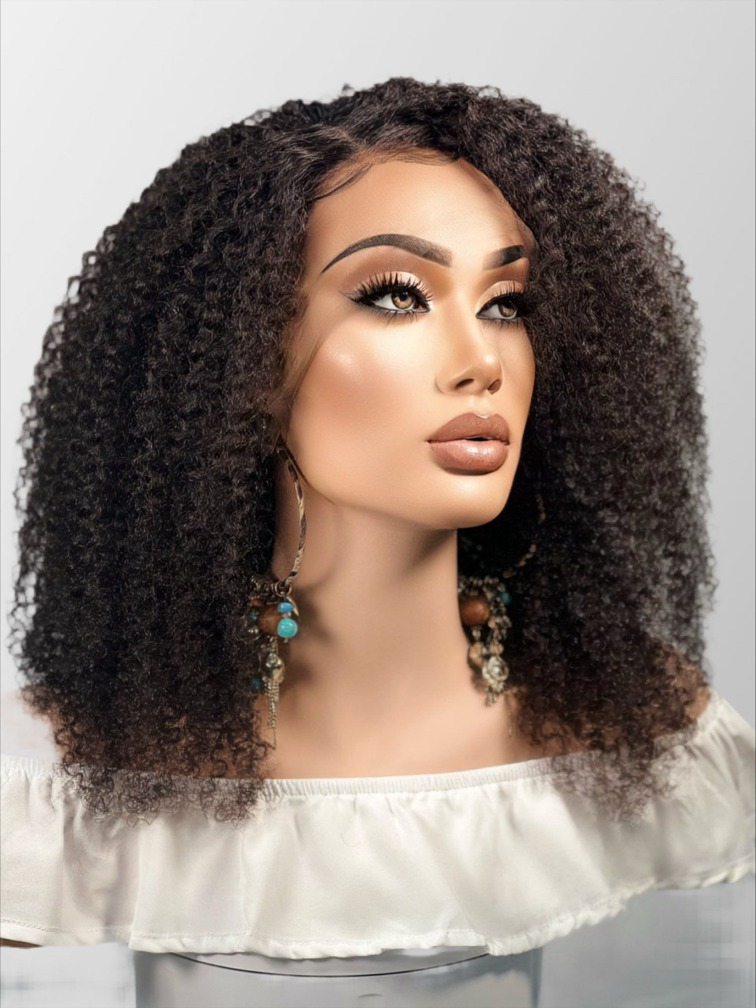 Wallpaper #wnfOJZMB-pgBXx60tp_N385 12 Small Afro Curl All Lace California Lace Wigs