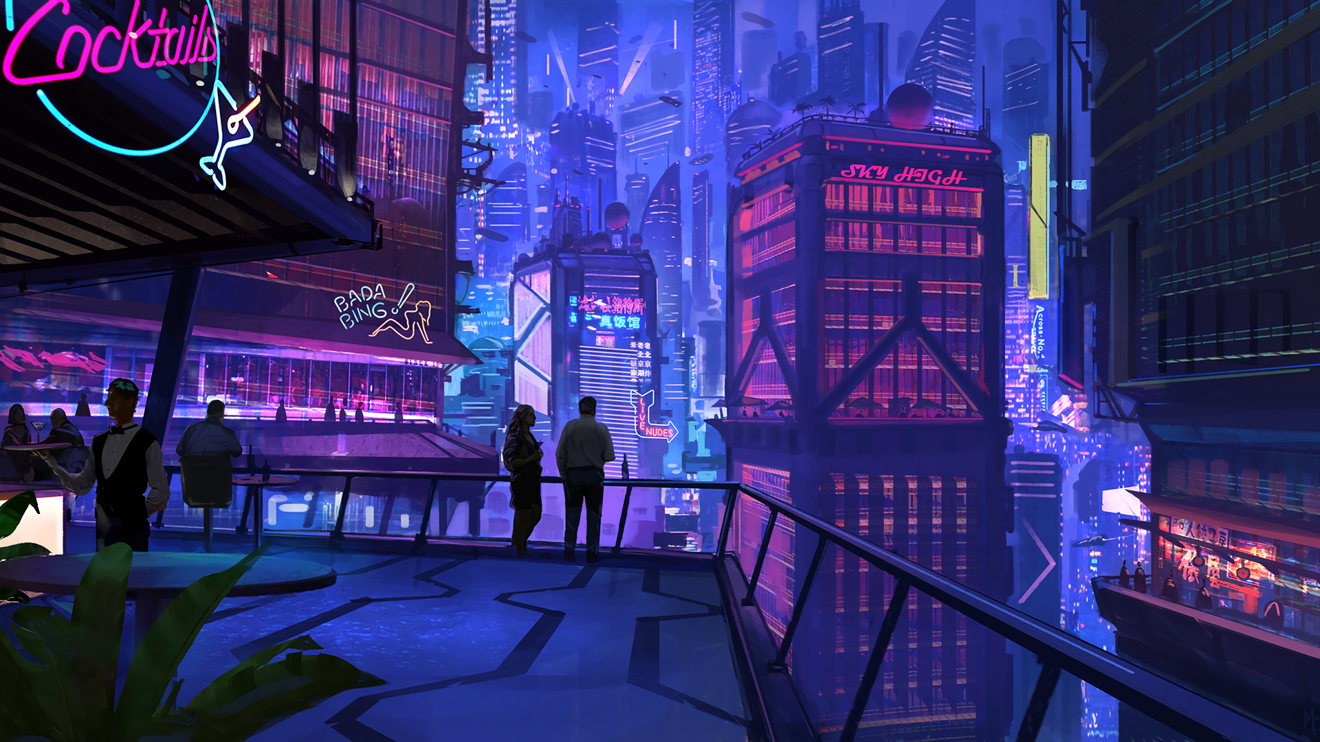 Wallpaper #oH1a844Bnwiau_P6jwzs50 360 Cyberpunk HD Wallpapers Background Images