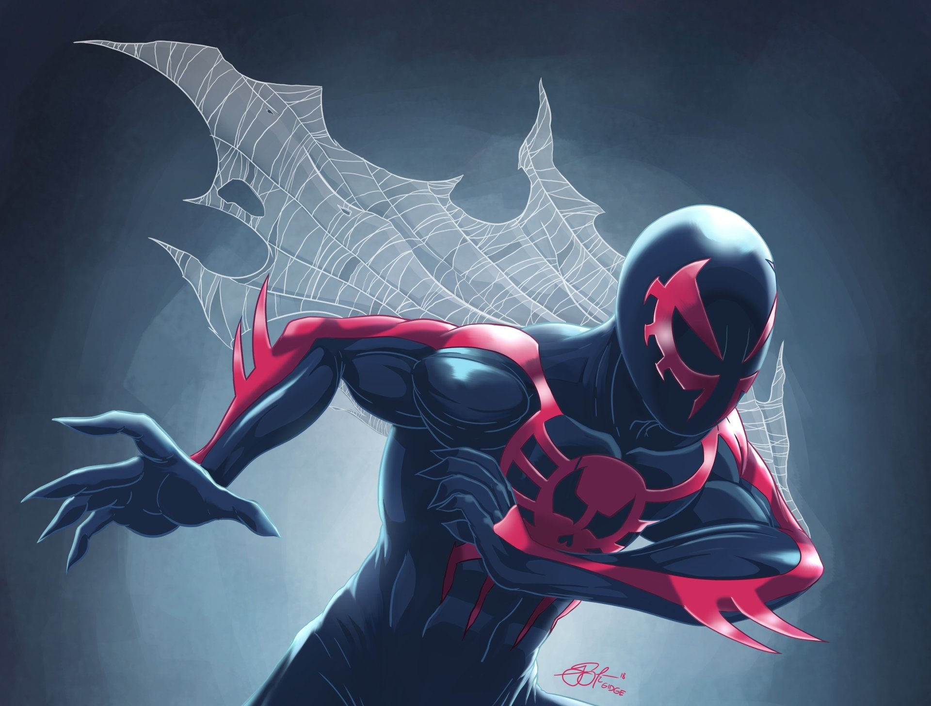 Wallpaper #iRmXE48BtGB6xQ7812aE28 Comics Spider Man 2099 4K Ultra HD Wallpaper