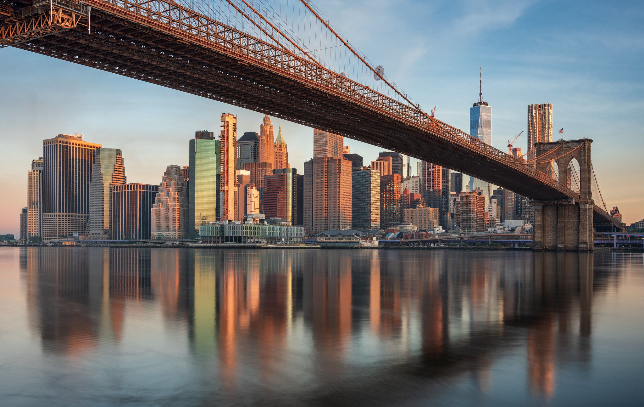 Wallpaper #66e34 Brooklyn Bridge in New York the Iconic Crossing Between Manhattan and