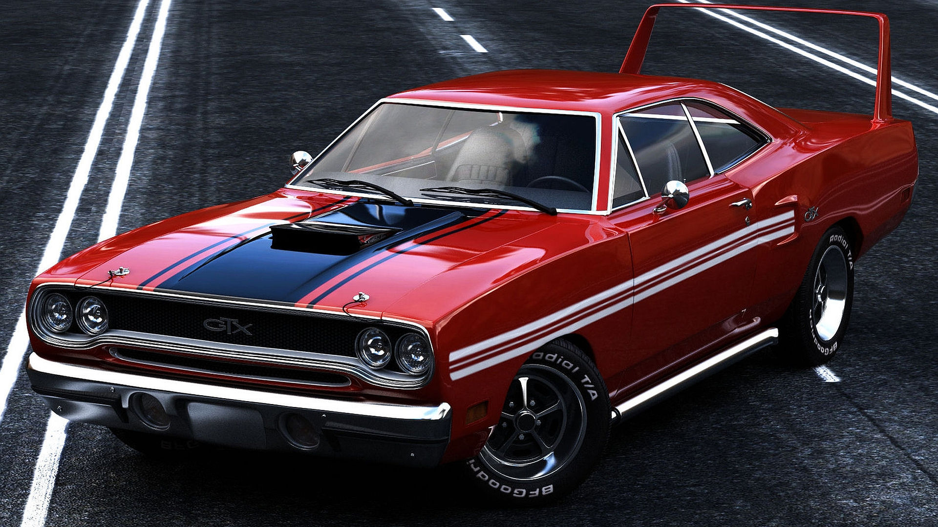 Wallpaper #CRnNDo8BtGB6xQ78N1sb51 Plymouth Gtx Full HD Wallpaper and Background Image 1920x1080 Id485687