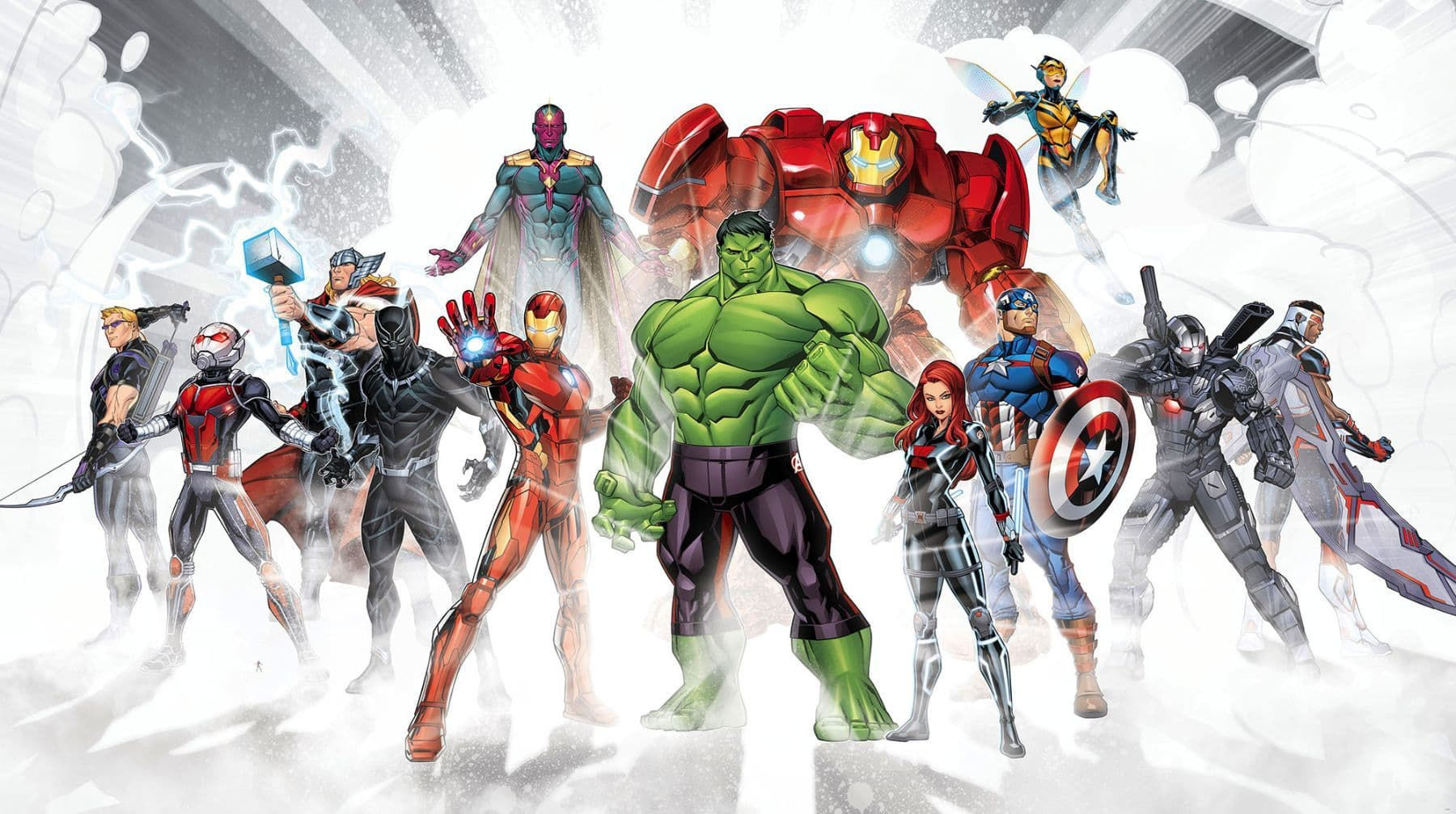 Wallpaper #E2eMBZMBSpphPi3-fb2K392 Marvel Avengers Giant Wall Mural Wallpaper 500 X 280 Cm Shop Online