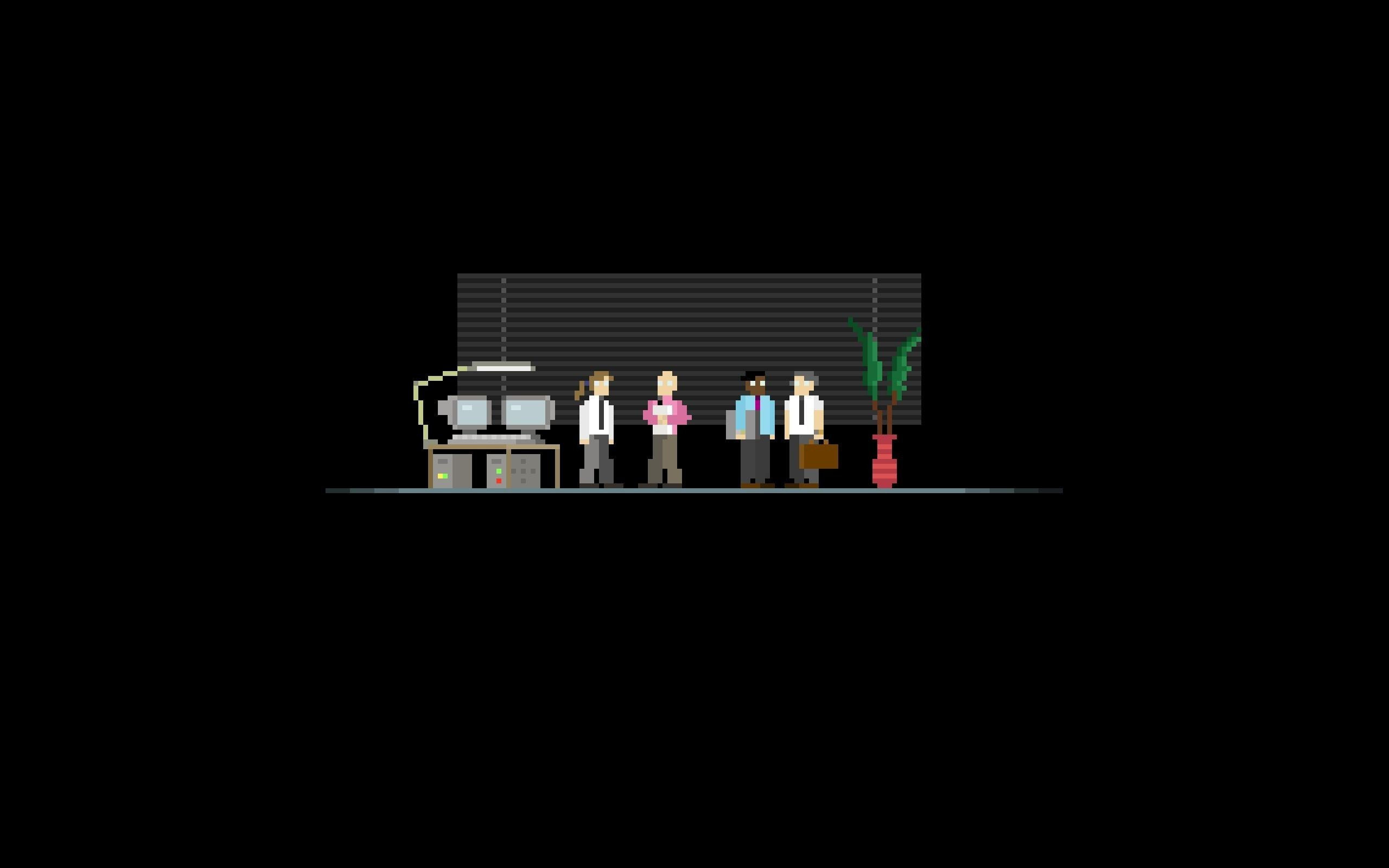 Wallpaper #YVanepcBsd6xcFiEltxK39 The It Crowd Minimalism 8 Bit Pixel Art Wallpapers HD Desktop and