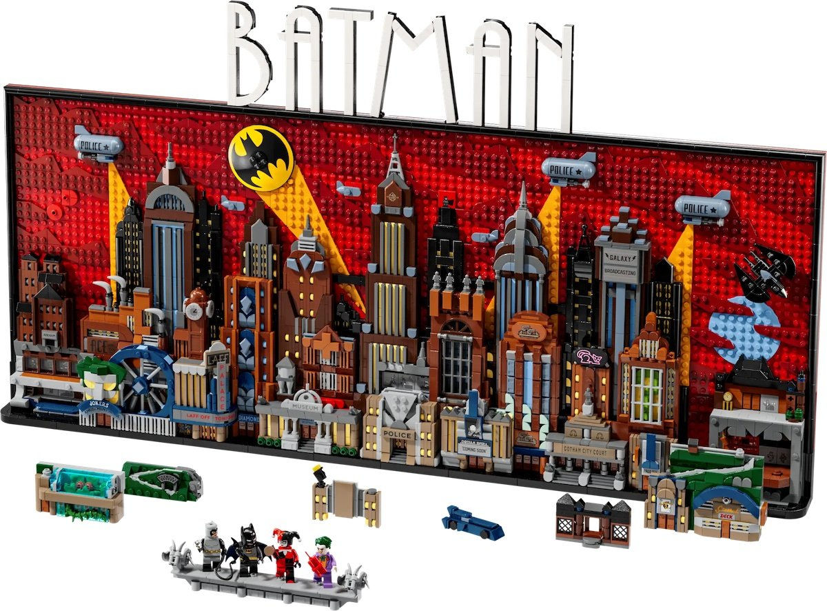 Wallpaper #0TMlM5MBcgDP3FvJLqns8 New Lego Set Recreates Batman the Animated Series Gotham City Skyline