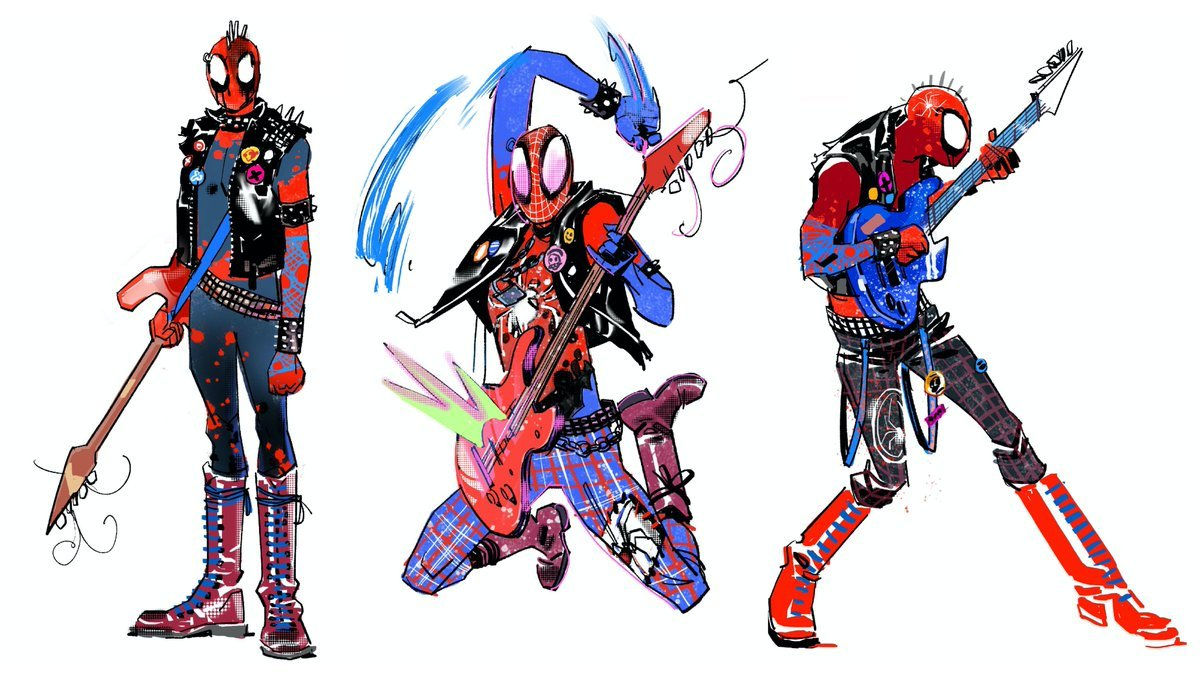 Wallpaper #Kbn23pIBJvJKYCmELggw236 All the New Spider Man Variants We Saw in the Across the Spider Verse
