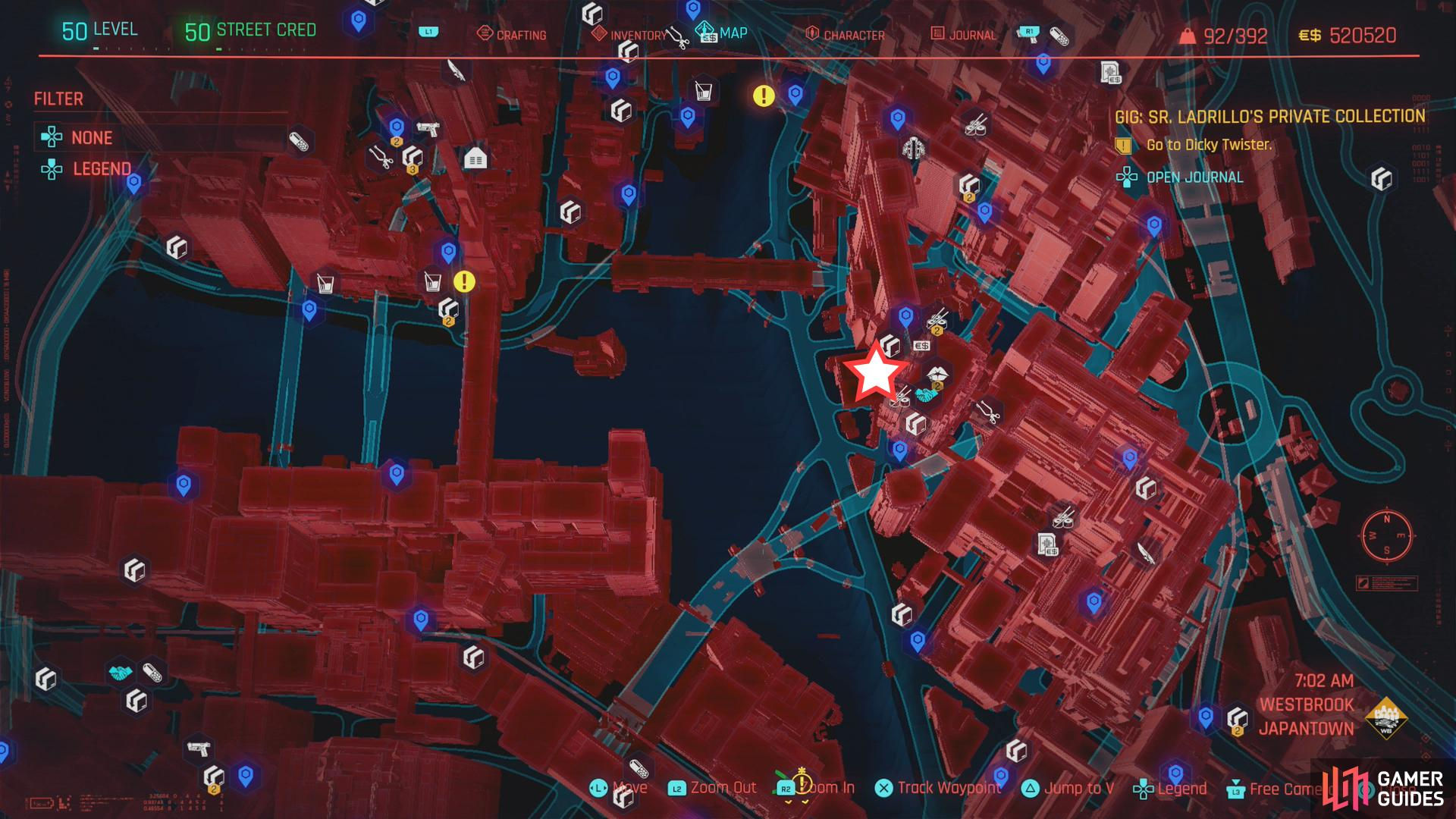 Wallpaper #fmeh-pIBSpphPi3-95Fq279 Cyberpunk 2077 Legendary Map