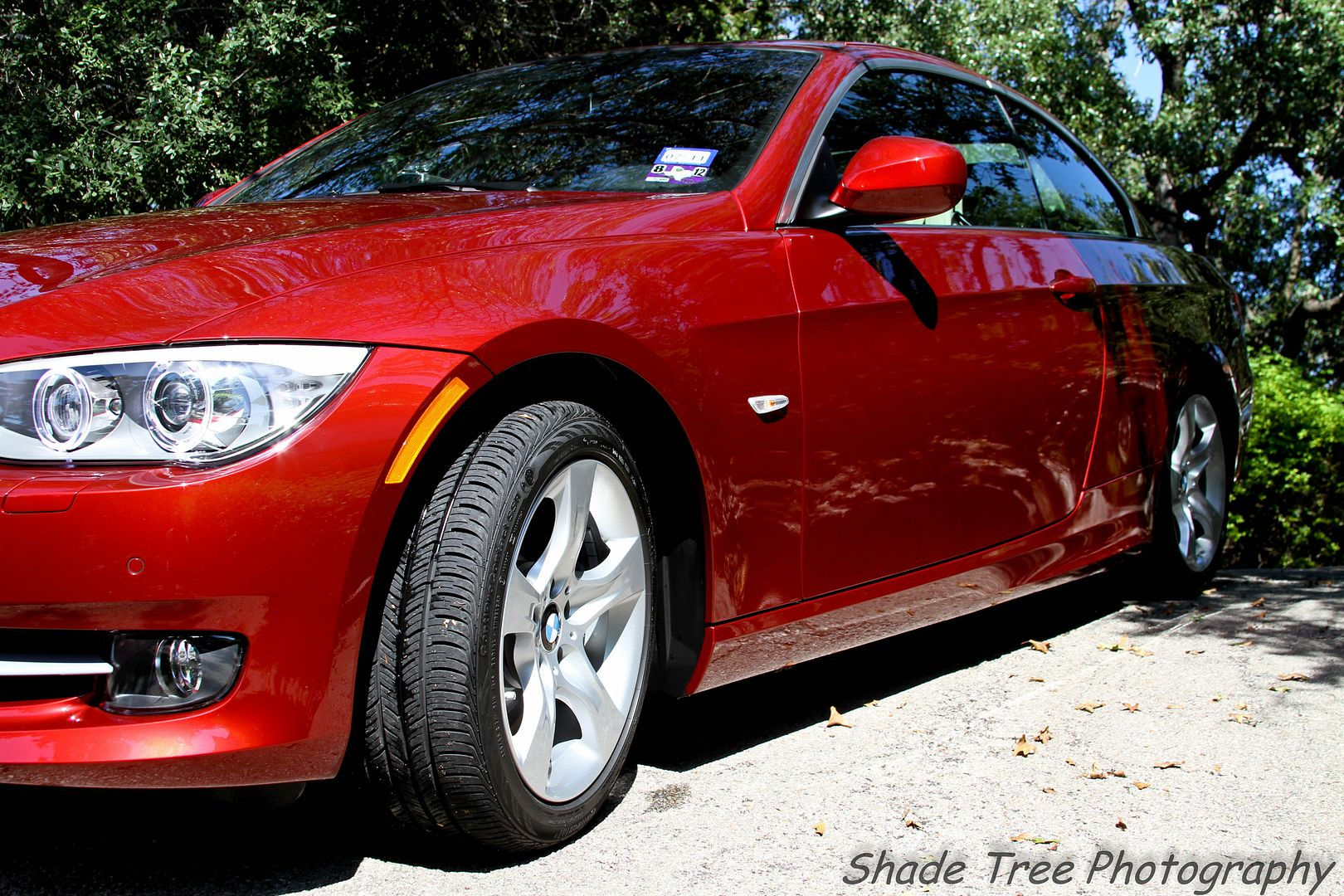Wallpaper #_2GtLpMB3VrvfBrR3CQz20 2011 Vermillion Red BMW 335i Cabriolet