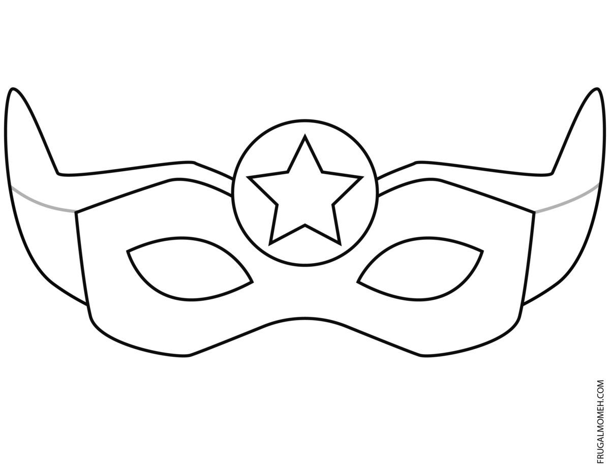 Wallpaper #2DEZNpMB5zzyi_yY8VhT73 Superhero Mask Coloring Page