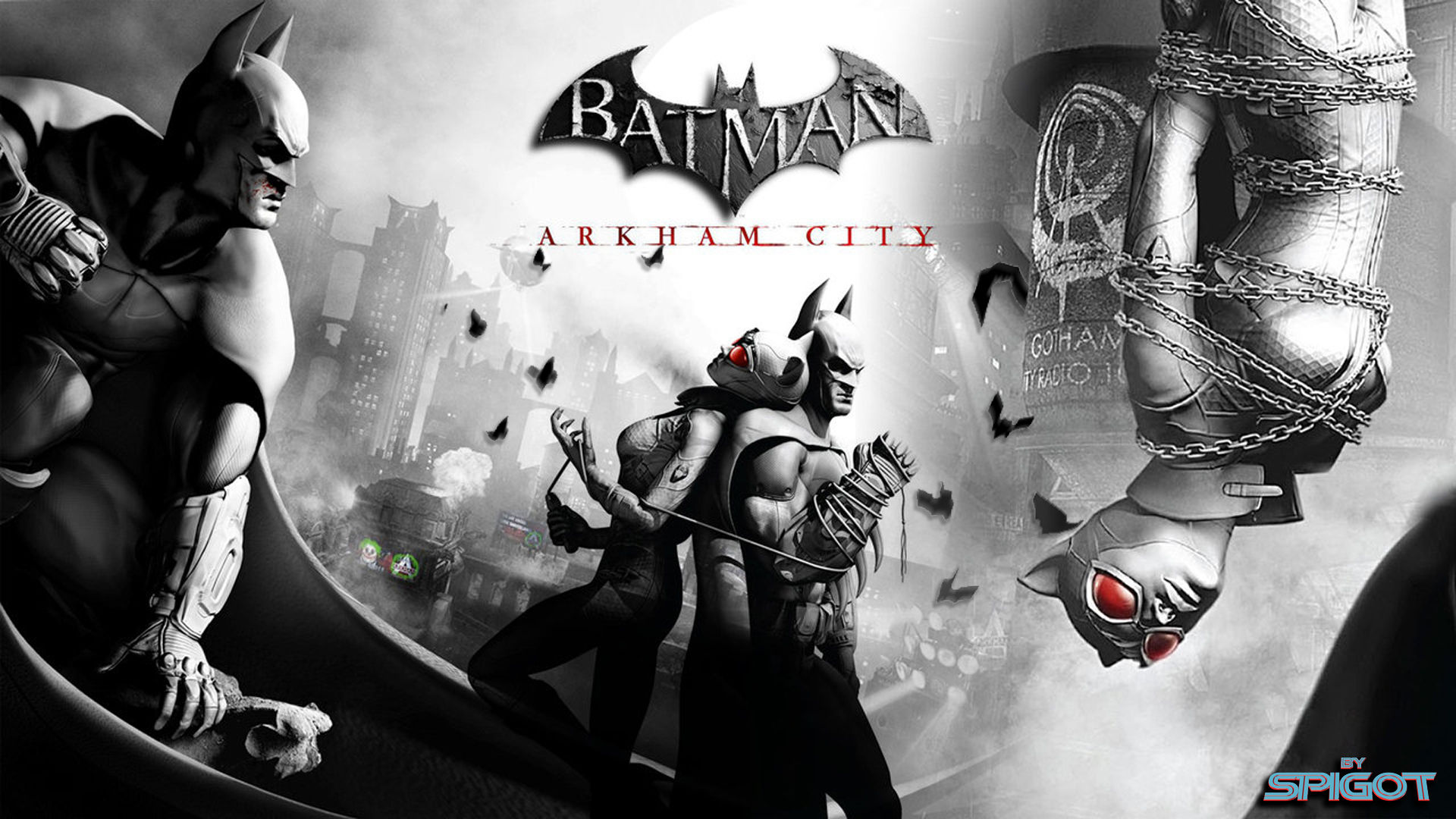 Wallpaper #eOoTVZMBlwTYPL18Uwz4246 Batman Arkham City Wallpapers 1920x1080 Taringa