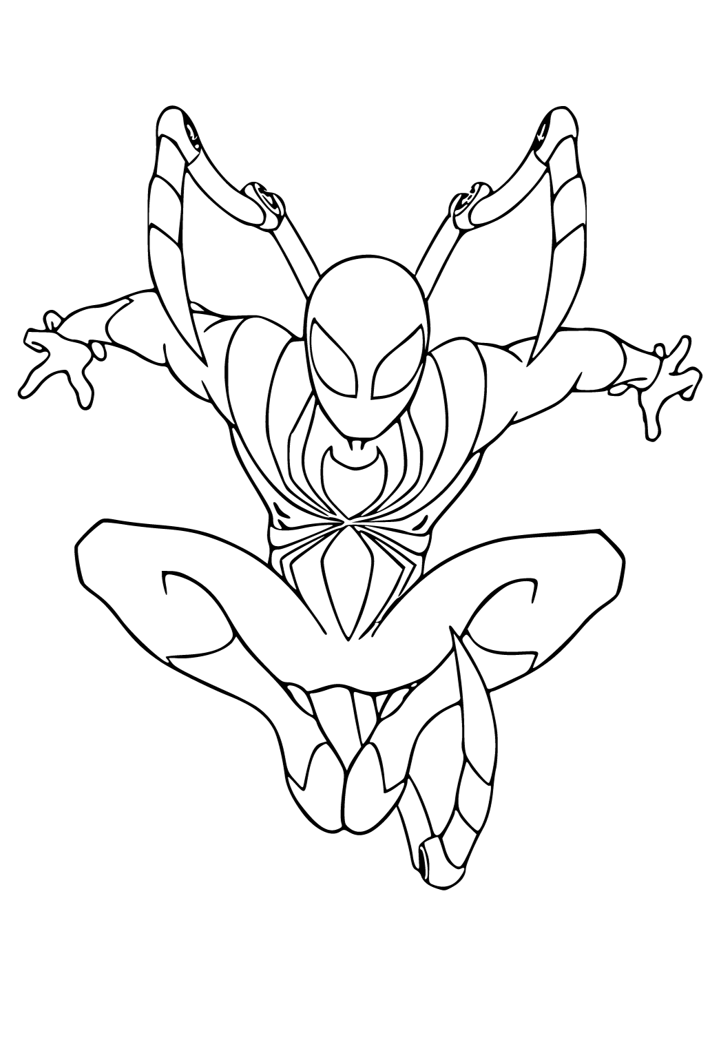 Wallpaper #W1hkNJMBzN9vxX34uDxr152 Scarlet Spider Coloring Pages