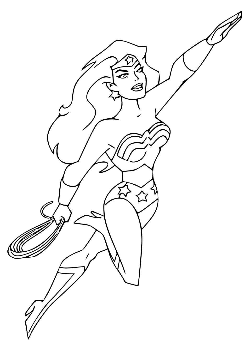 Wallpaper #oTGqNZMB5zzyi_yYsVdW52 Wonder Woman Coloring Page