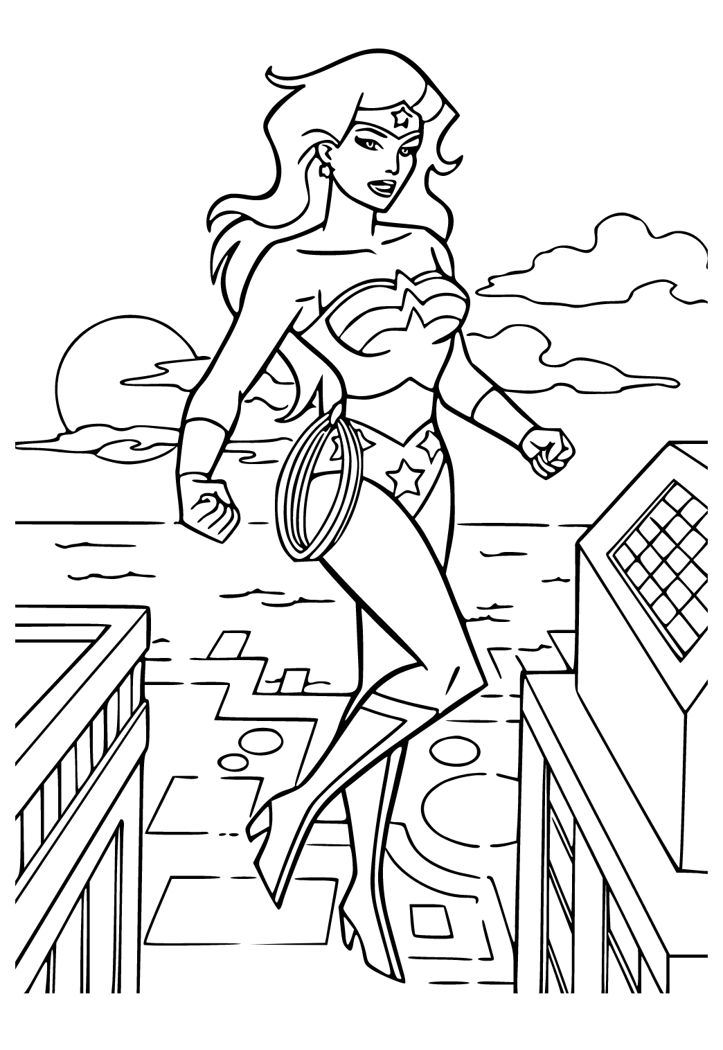 Wallpaper #oTGqNZMB5zzyi_yYsVdW63 Wonder Woman Coloring Pages for Kids