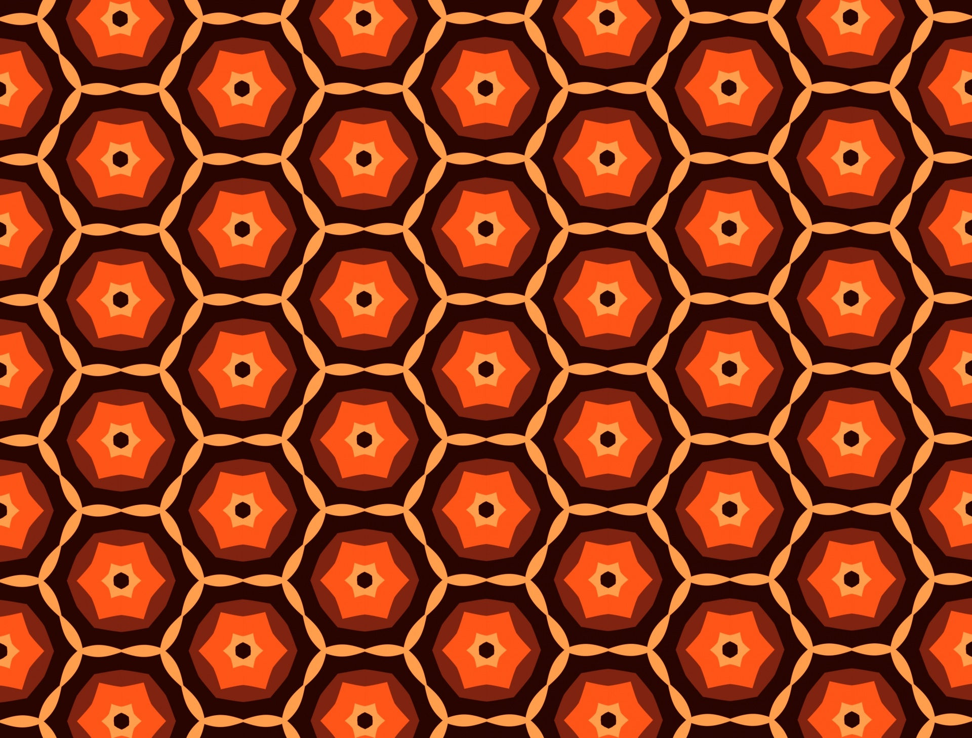 Wallpaper #9f5a4 Premium Vector Retro Seamless Background Pattern
