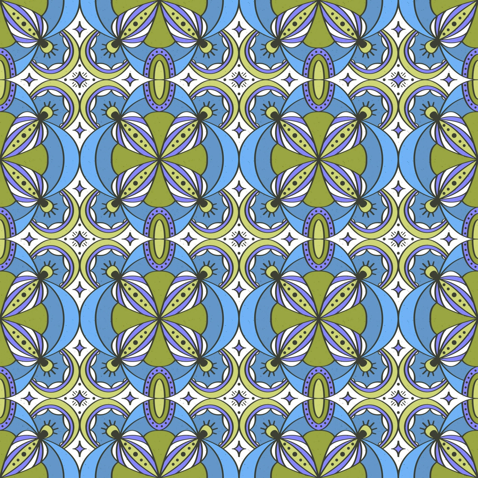 Wallpaper #9f5a4 Premium Vector Retro Seamless Background Pattern
