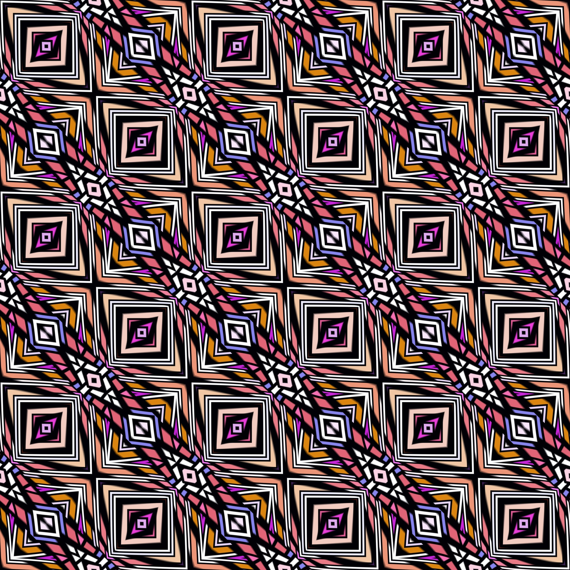 Wallpaper #9f5a4 Premium Vector Retro Seamless Background Pattern