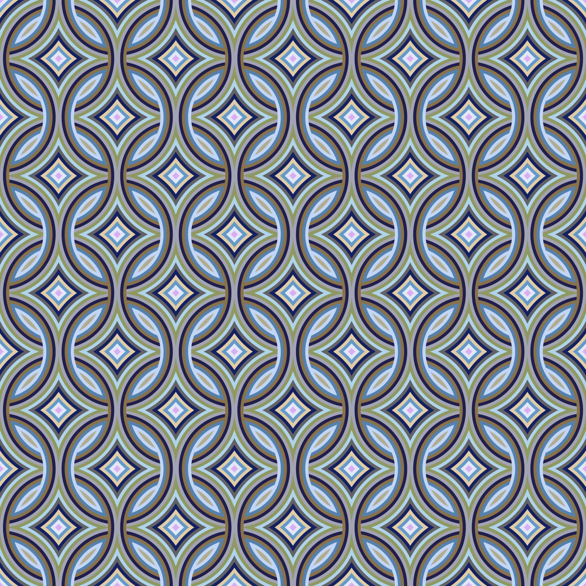 Wallpaper #9f5a4 Premium Vector Retro Seamless Background Pattern