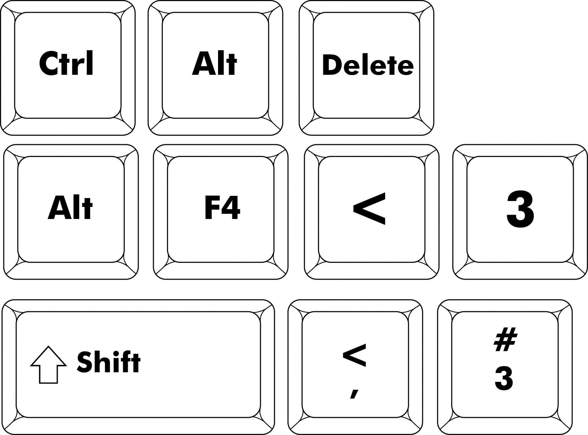 Wallpaper #p2fJ6JIBSpphPi3-wz7s298 Keyboard Keys Free Stock Photo Public Domain Pictures