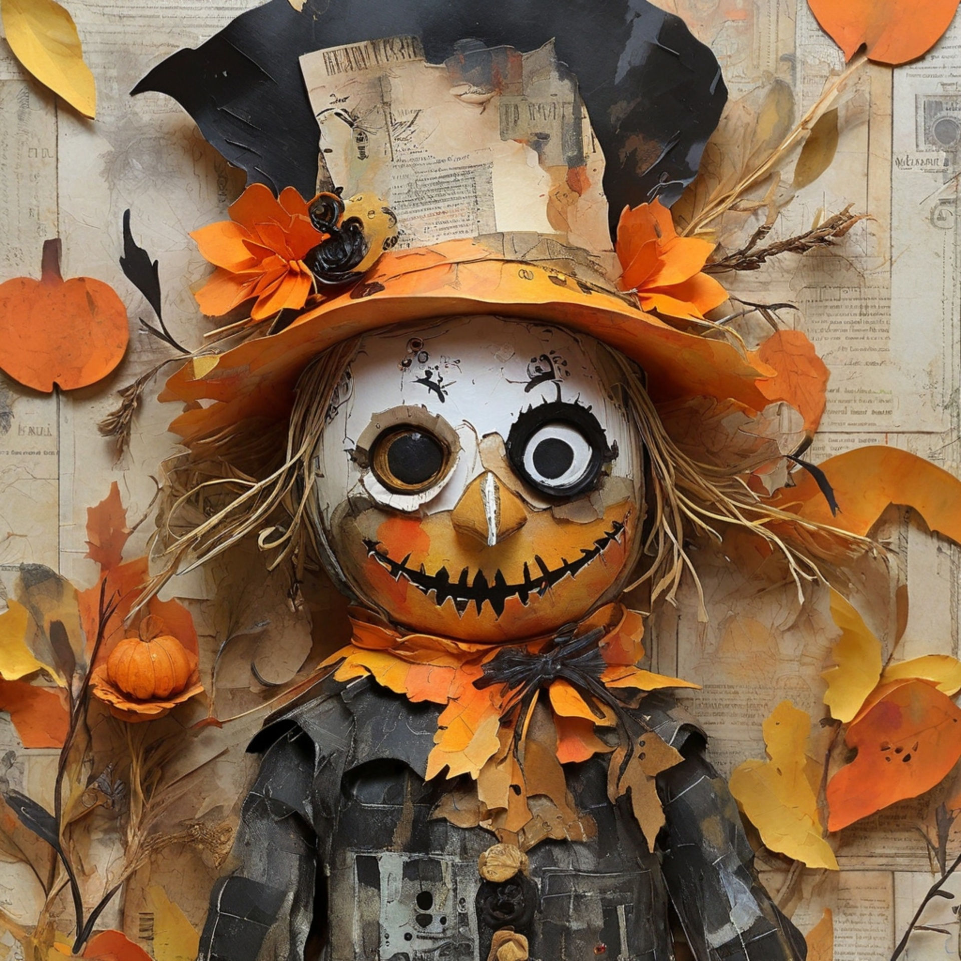 Wallpaper #p_DMfJcBi4JM6agGyB5B157 Scary Halloween Scarecrow Art Free Stock Photo Public Domain Pictures