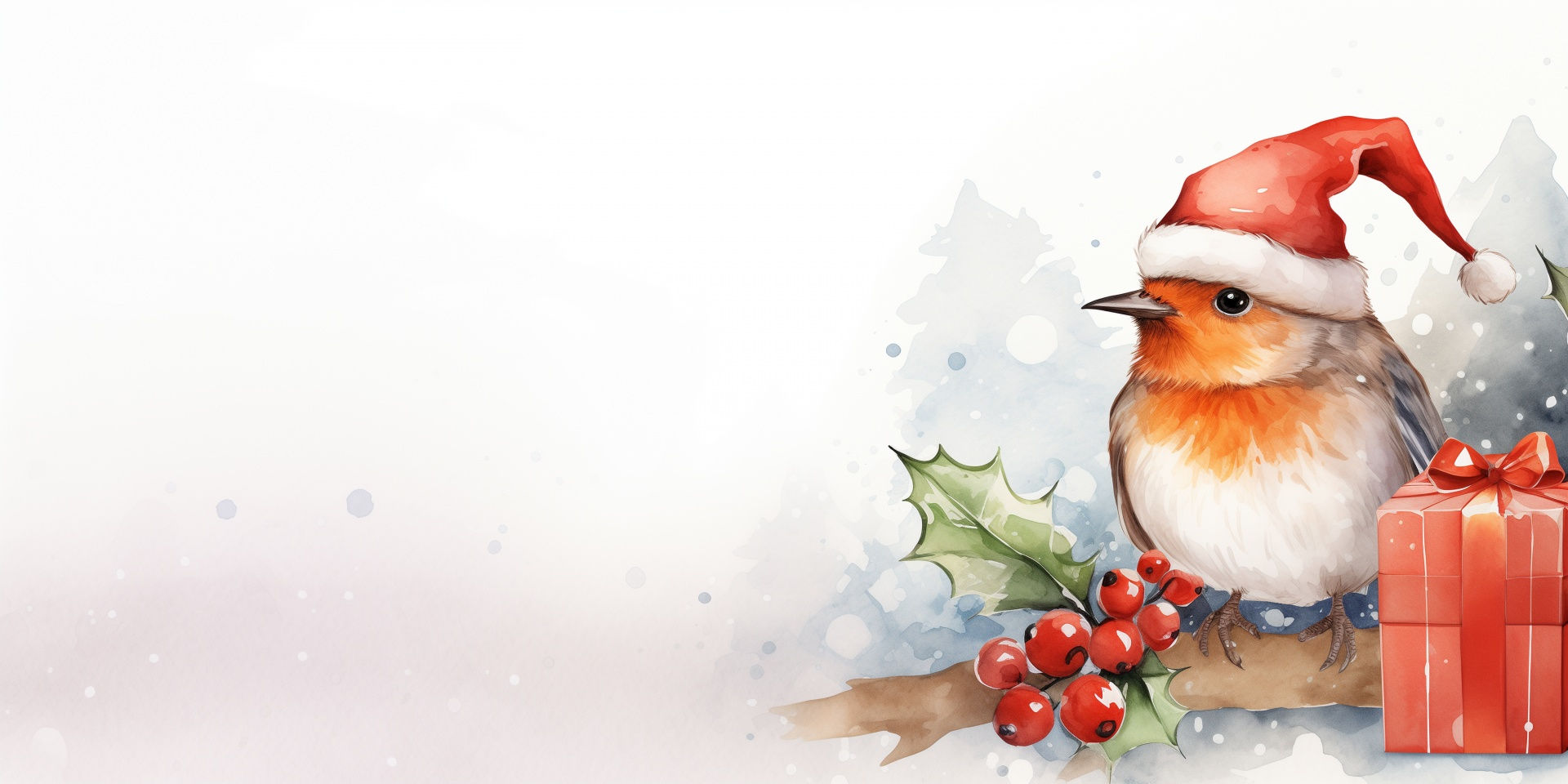 Wallpaper #N2euB5MBSpphPi3-8McL274 Robin Bird at Christmas Free Stock Photo Public Domain Pictures