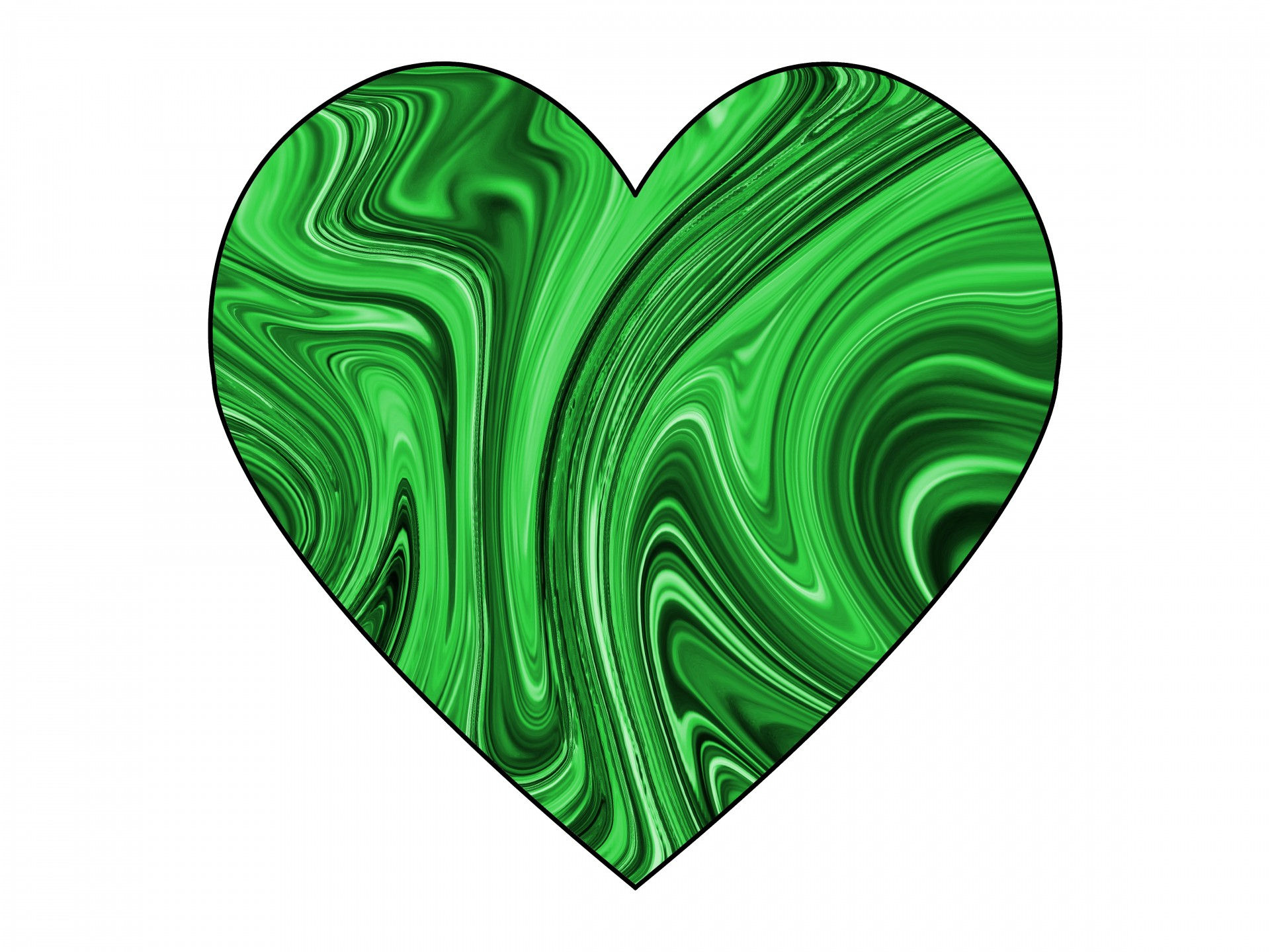 Wallpaper #Tmd395IBSpphPi3-tobx97 Green Swirl Heart 1 Free Stock Photo Public Domain Pictures