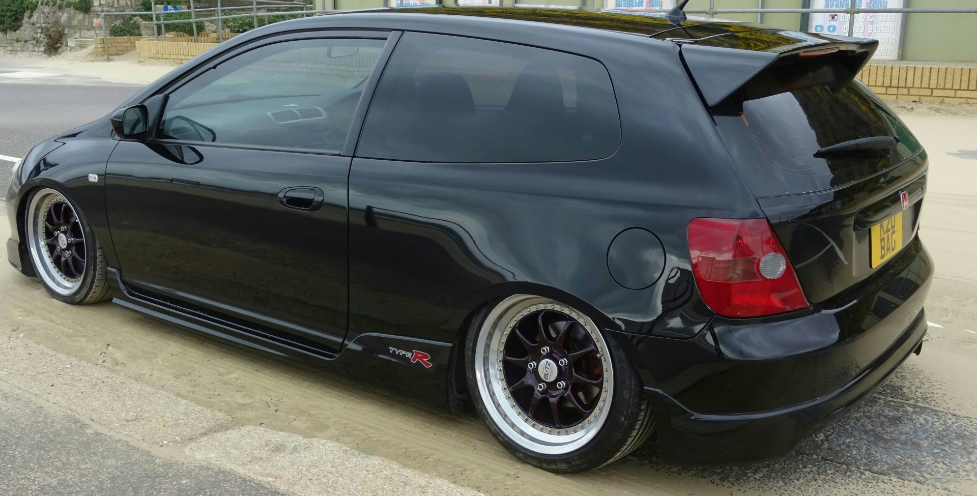 Wallpaper #R2eQ8pIBSpphPi3-X3GM161 Honda Custom Car with Tinted Window Free Stock Photo Public Domain