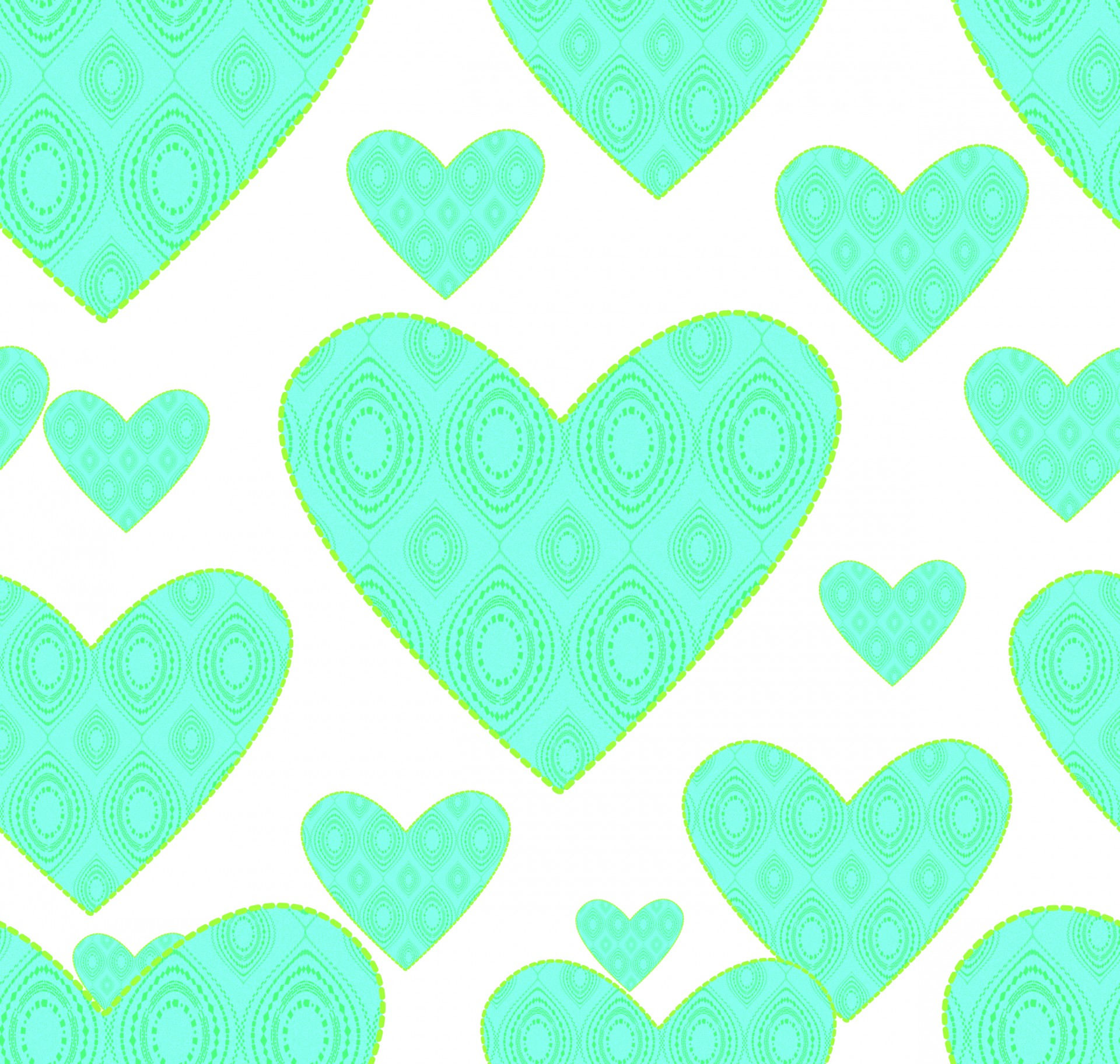 Wallpaper #Tmd395IBSpphPi3-tobx31 Green Heart Pattern Free Stock Photo Public Domain Pictures