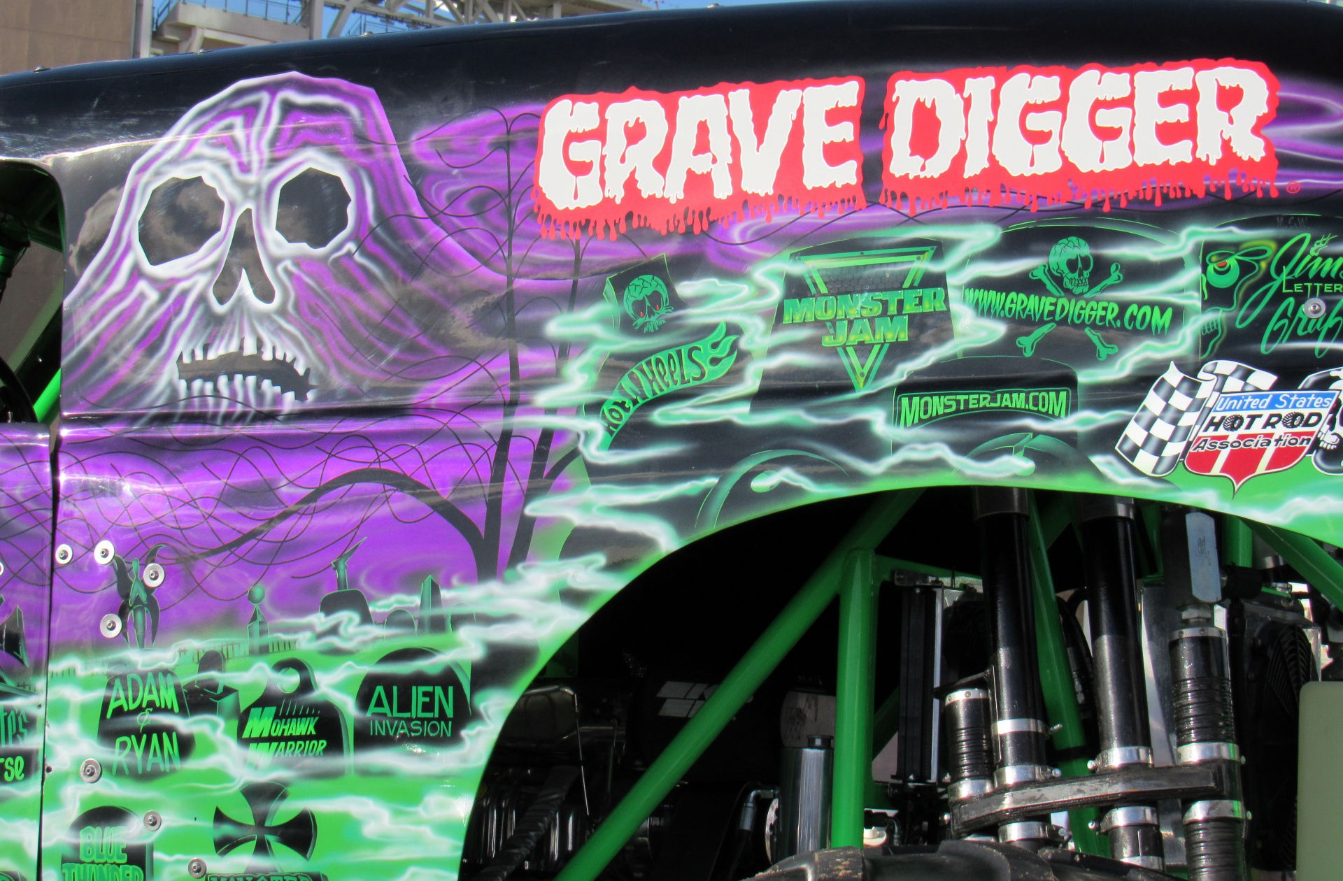 Wallpaper #8529d Spin Master Monster Jam Monster Jam Official Grave Digger Rev N