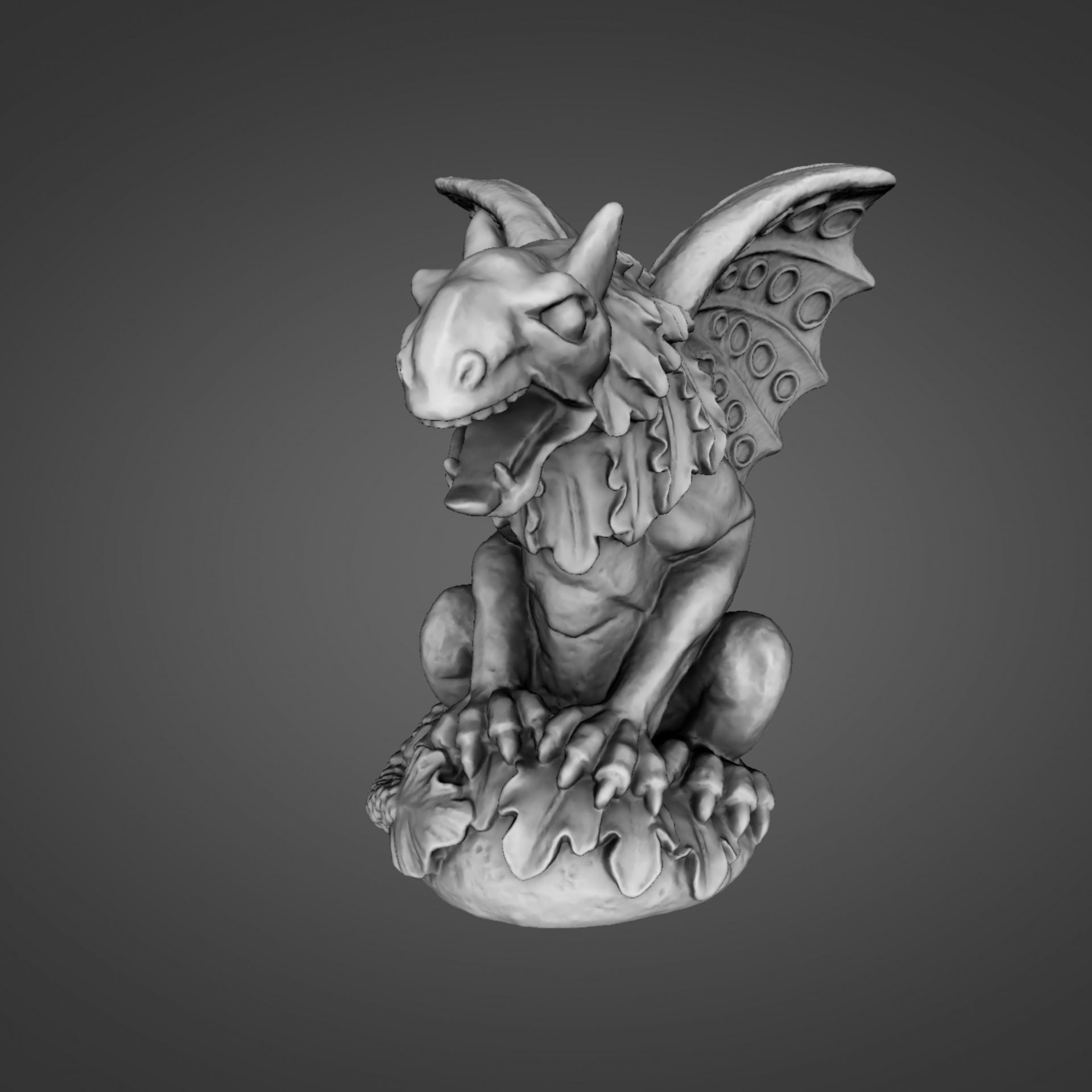 Wallpaper #s2eZ6JIBSpphPi3-Fj1x170 Gargoyle in 3D Free Stock Photo Public Domain Pictures