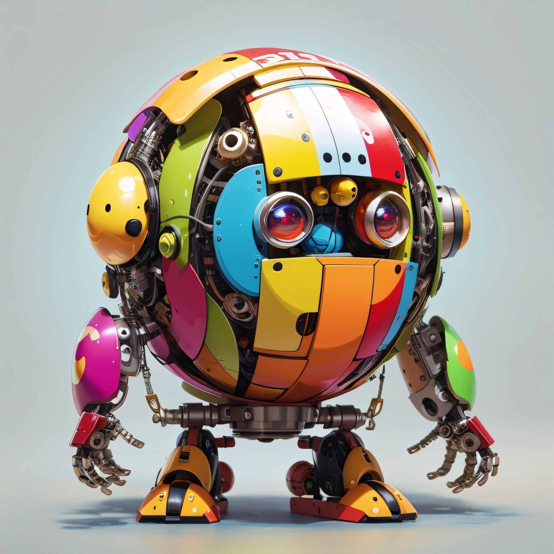 Wallpaper #C2c5-JIBSpphPi3-0ImG150 Rusty Robot Raising Hands Free Stock Photo Public Domain Pictures