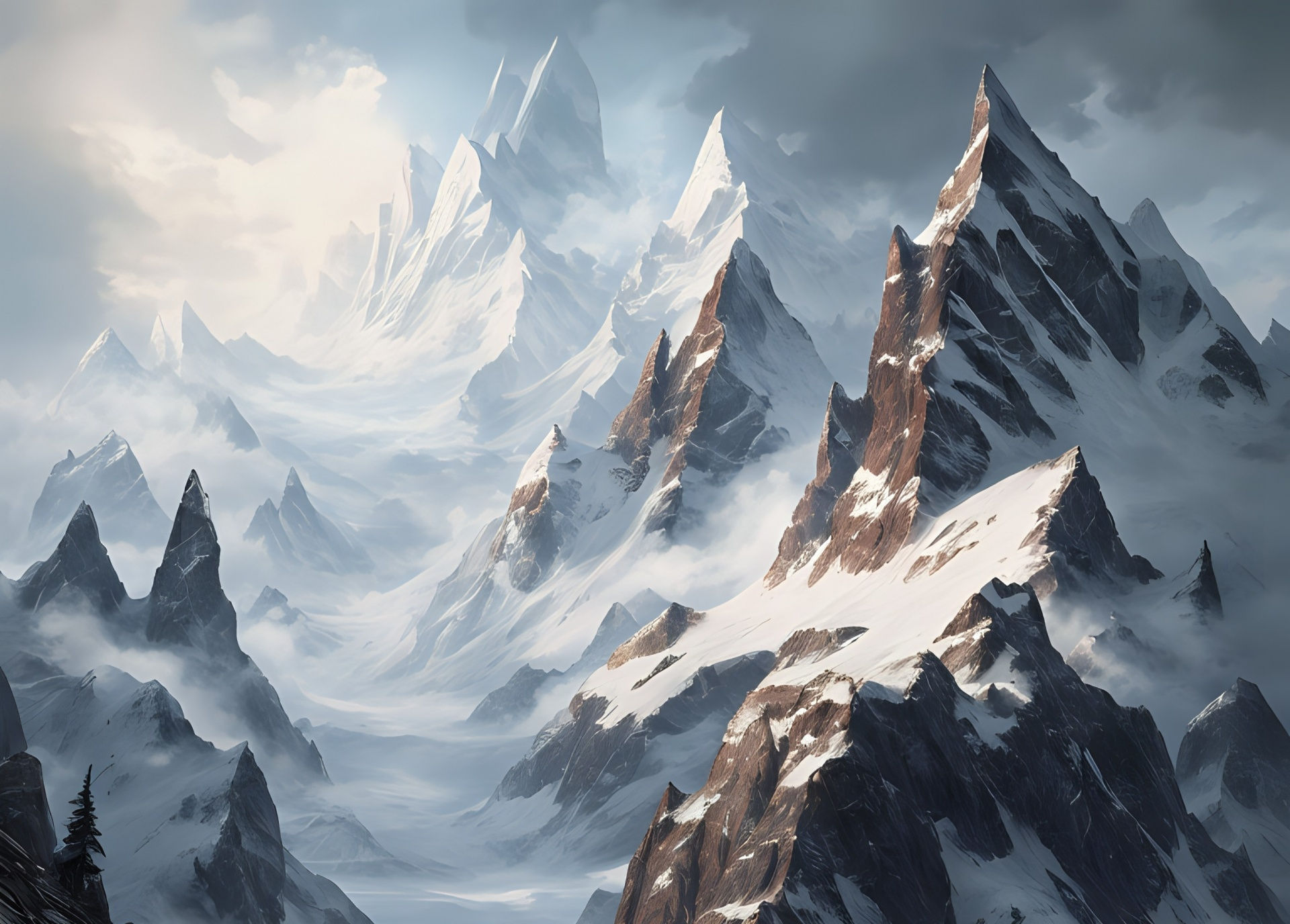 Wallpaper #8-_uTJMBMN-XEVvVaD7X155 Mountains Free Stock Photo Public Domain Pictures