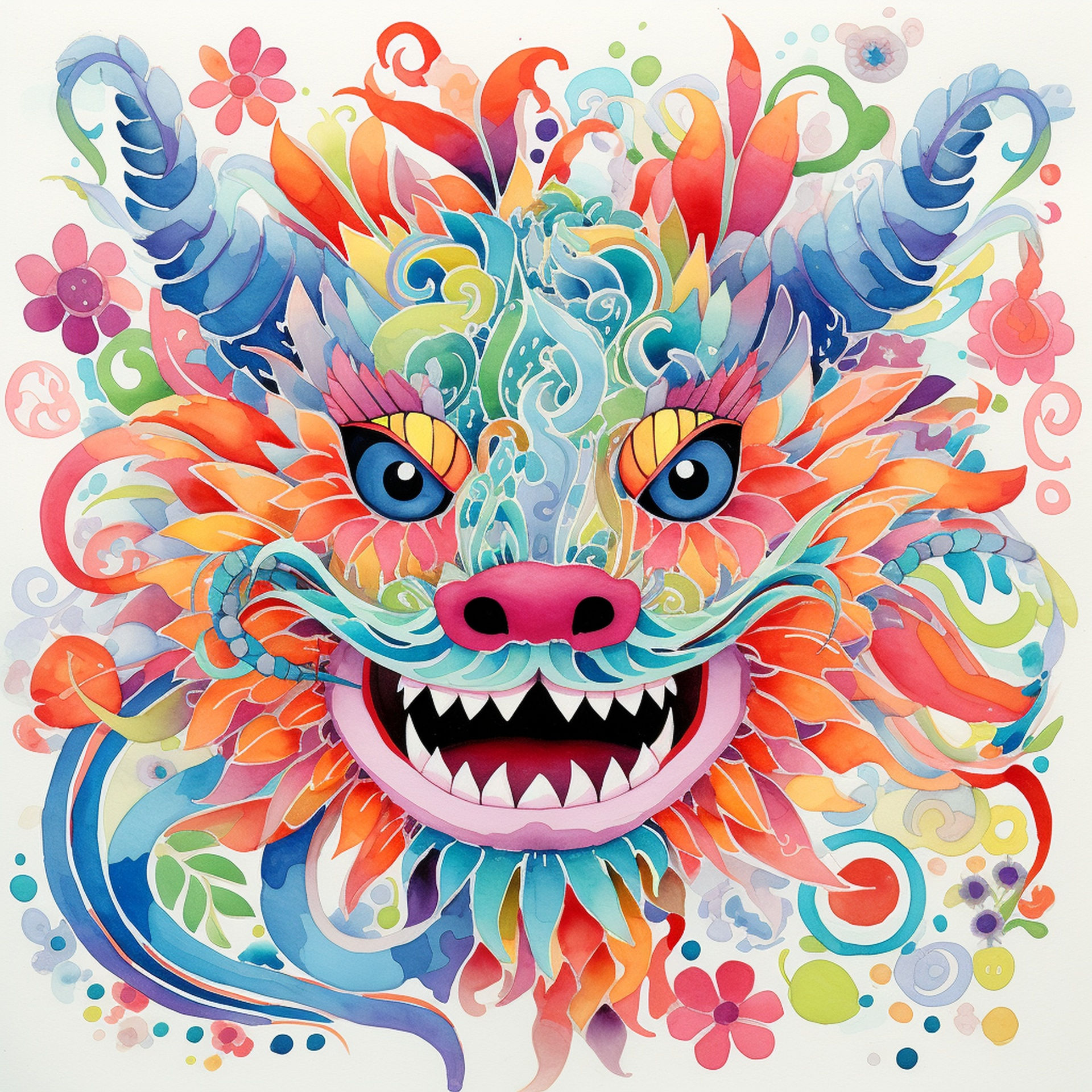 Wallpaper #6WeyDJMBSpphPi3-DN-t335 Chinese New Year Dragon Portrait Free Stock Photo Public Domain Pictures