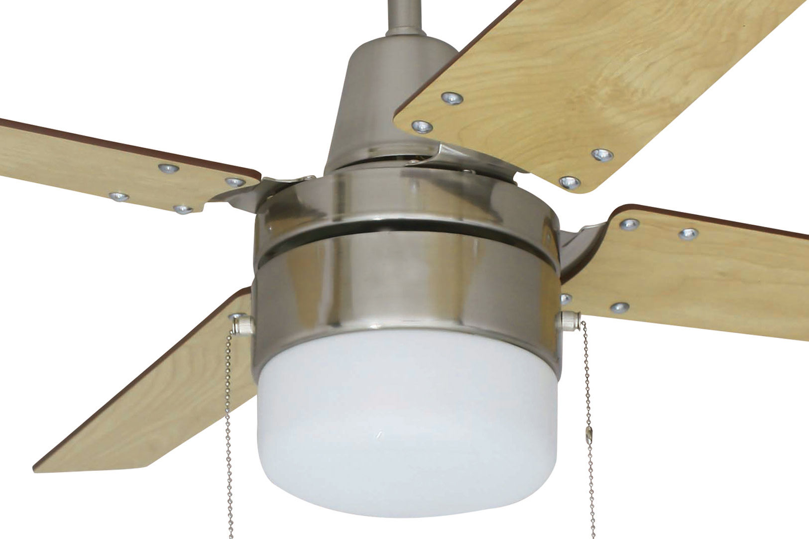 Wallpaper #57EF4 Mainstays 42 Hugger Metal Indoor Ceiling Fan with Light White 4