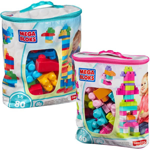 Wallpaper #634d6 Mega Bloks First Builders Big Building Bag with Big Building Blocks