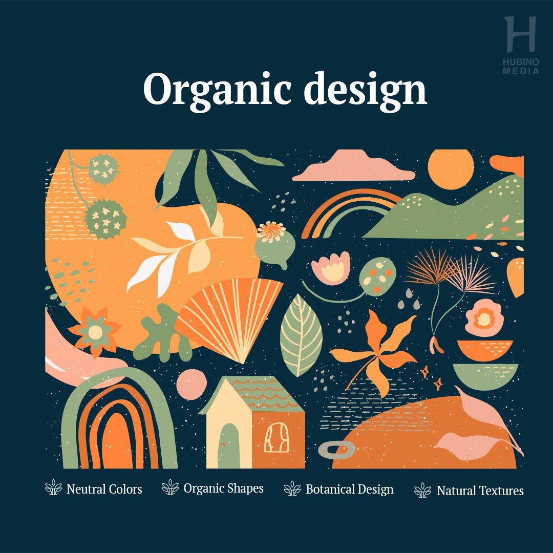 Wallpaper #HGhEGZMBSpphPi3-MRYQ35 Organic Graphic Design Using Nature Related Elements