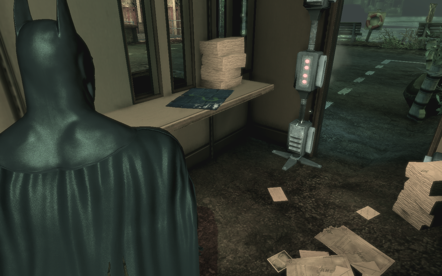 Wallpaper #wD9tPJMBLiIJ4c9OS5GL194 Karty Riddlera V Batman Arkham Asylum Goty