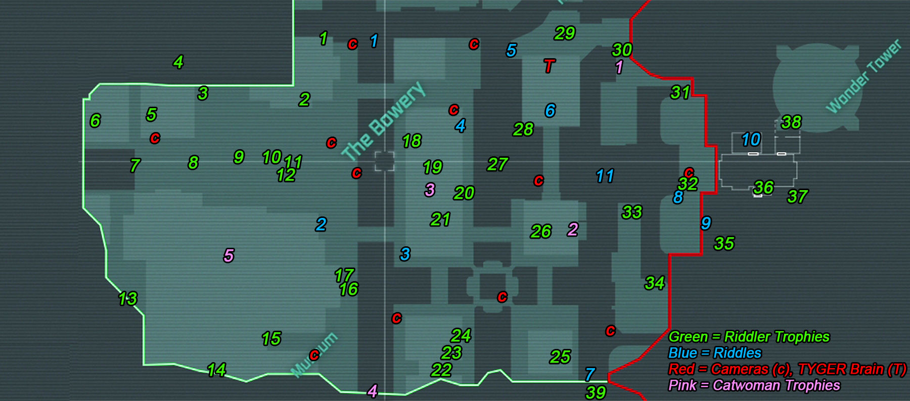 Wallpaper #_u94TJMBMN-XEVvV3j2j34 The Riddlers Secrets Map for Arkham City Steam Solo