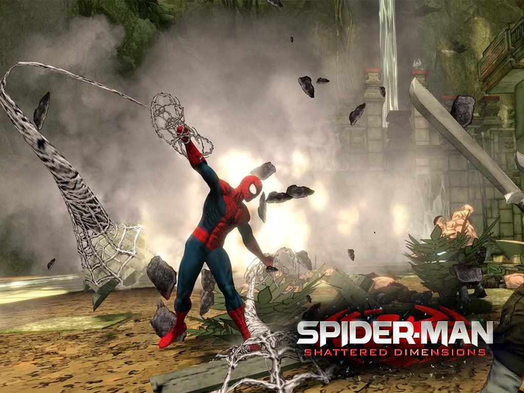 Wallpaper #PWgPGpMBSpphPi3-vhpP21 Spider Man Shattered Dimensions Wallpaper Video Games Blogger