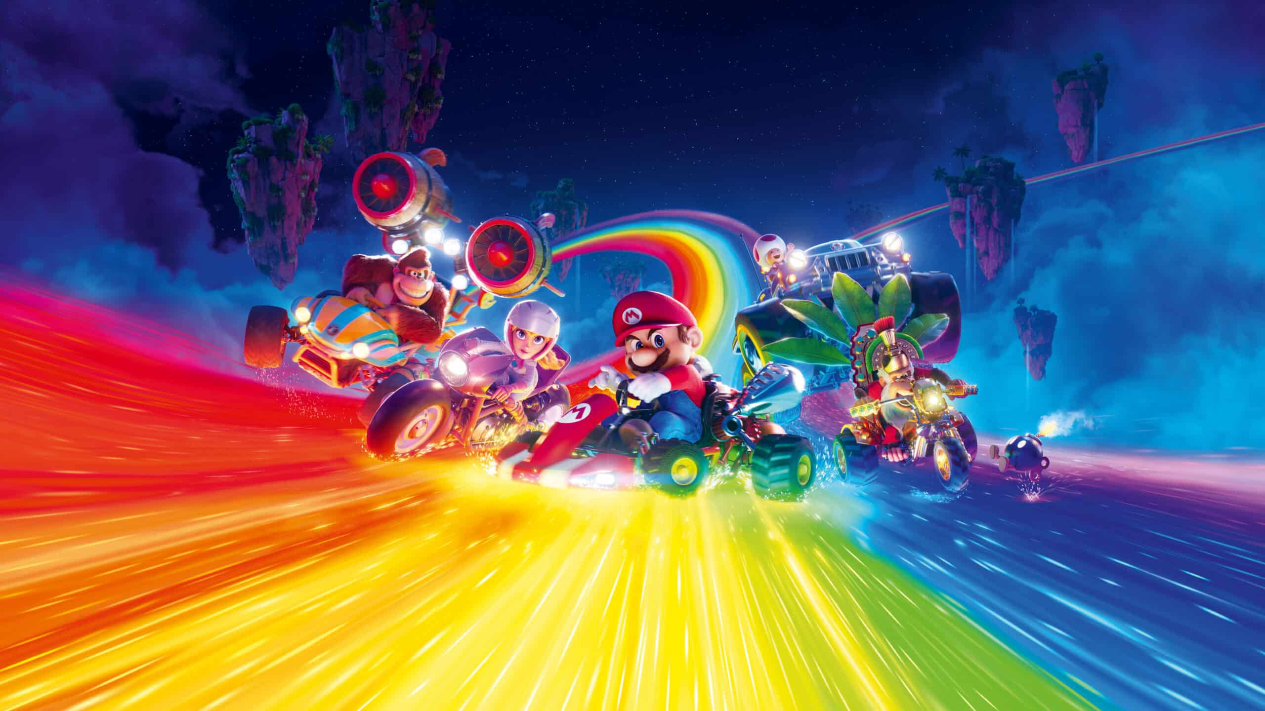 Wallpaper #XxnwEI8BtGB6xQ78DWCK41 The Super Mario Bros Movie Mario Kart 4K Wallpaper