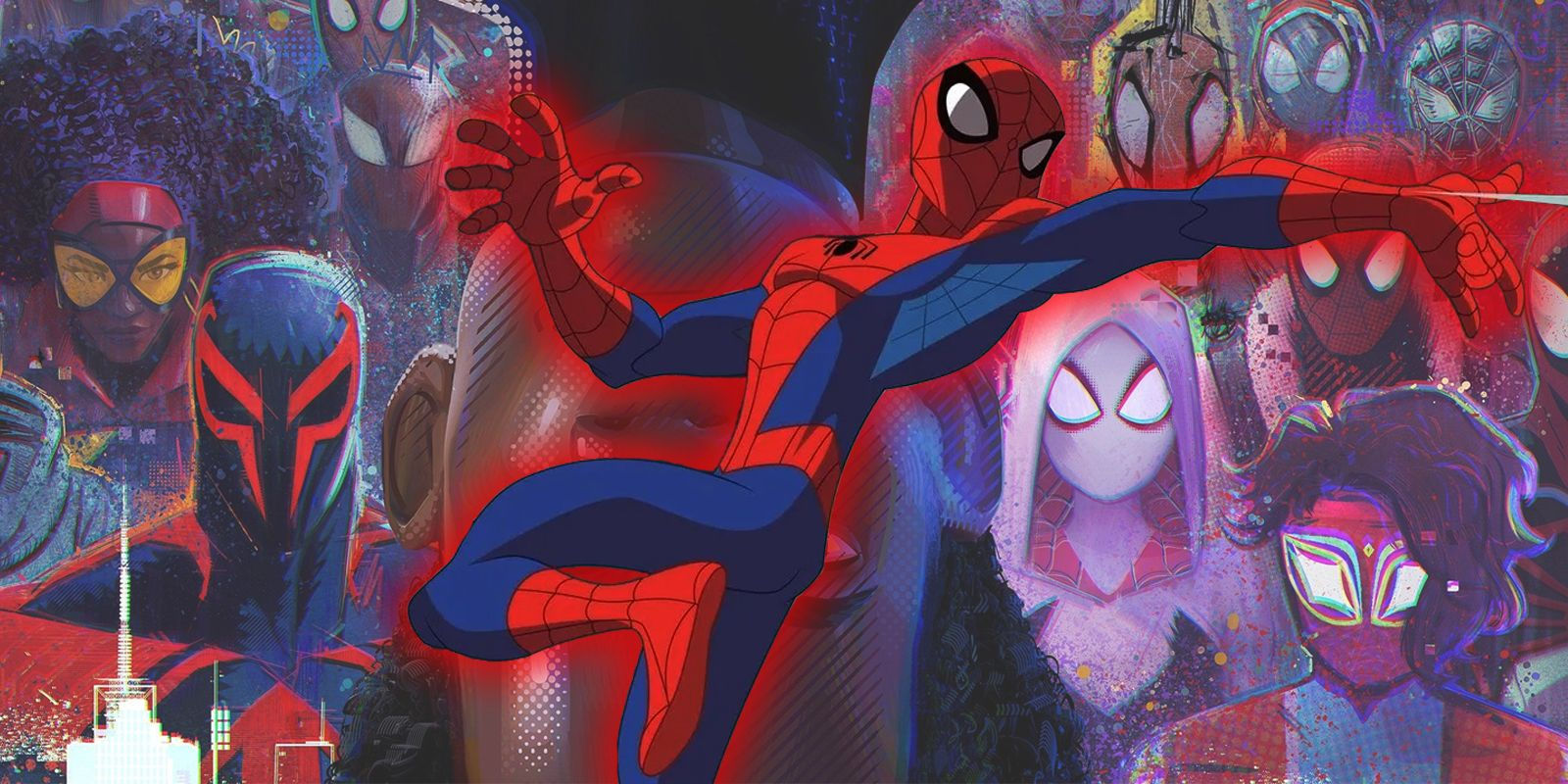 Wallpaper #L9uoYZcBzF5tfotJUuVF67 New Poster for Spider Man Across the Spider Verse Shows Lots of Spider