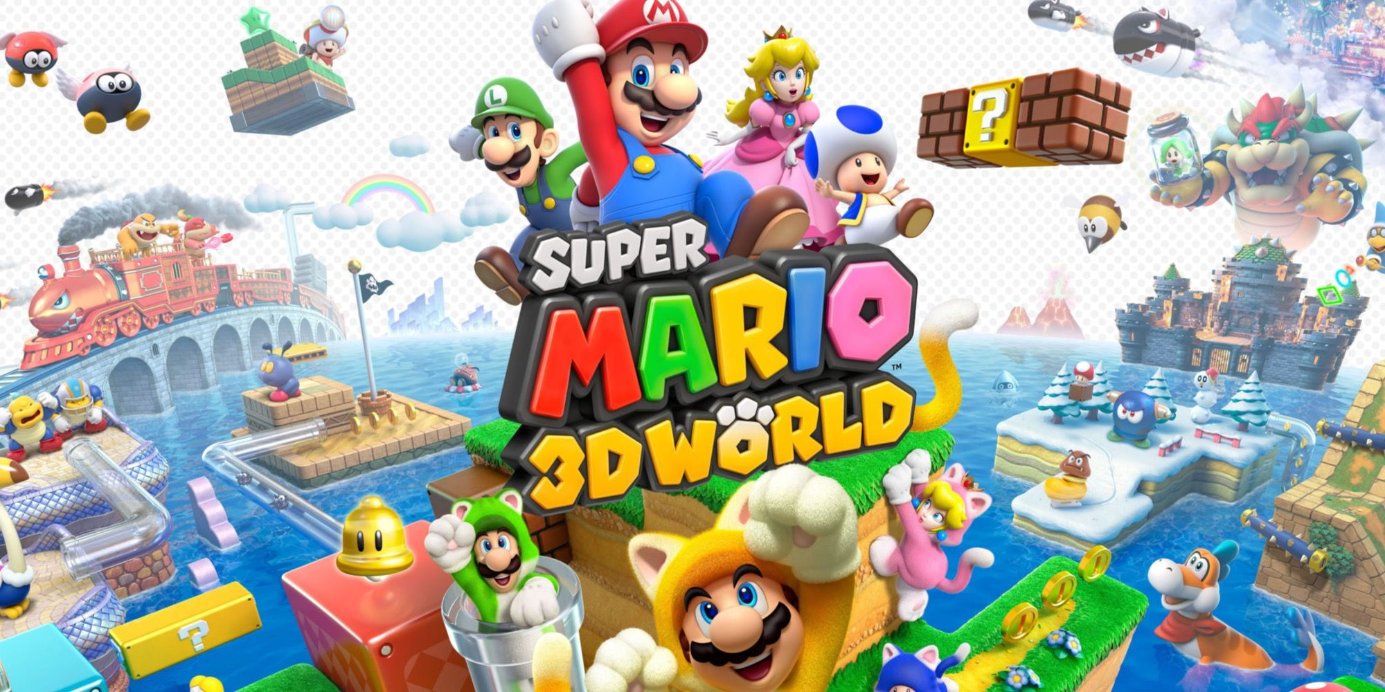 Wallpaper #VxnuEI8BtGB6xQ780WDz24 Every World in Super Mario 3D World