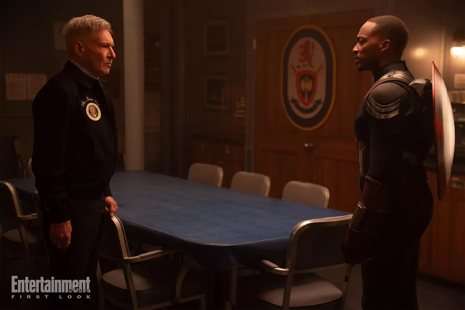 Wallpaper #JDHWNZMB5zzyi_yYm1im7 Marvel Reveals First Look at Anthony Mackie Harrison Ford in Captain