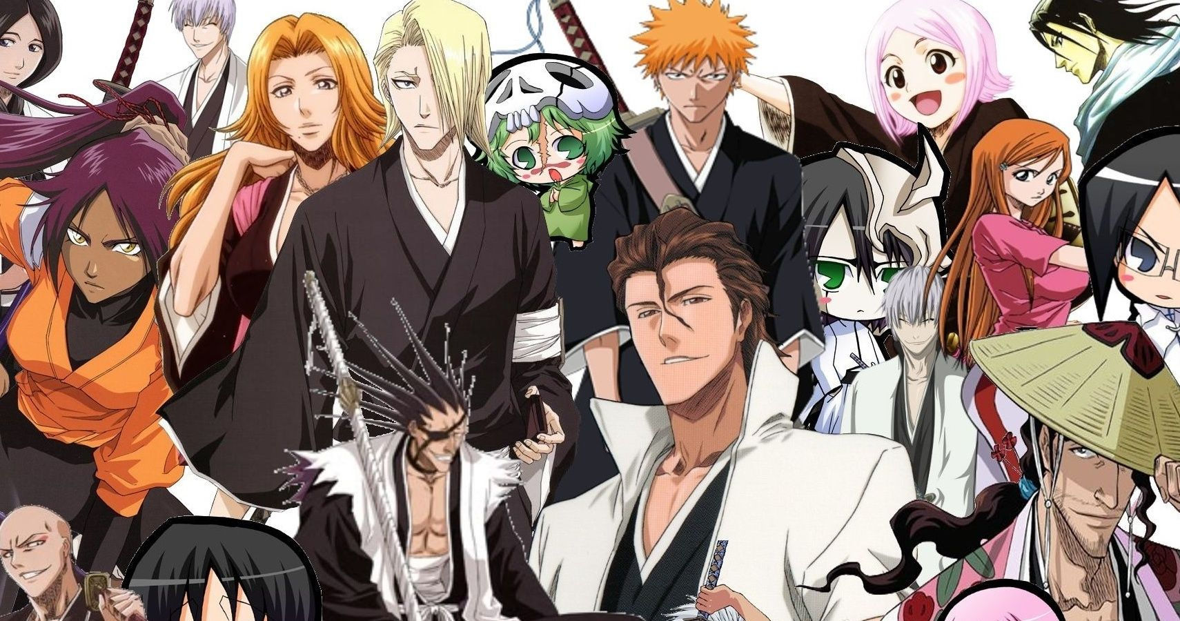 Wallpaper #eGc_9ZIBSpphPi3-s36N55 Bleach Characters Captains and Lieutenants