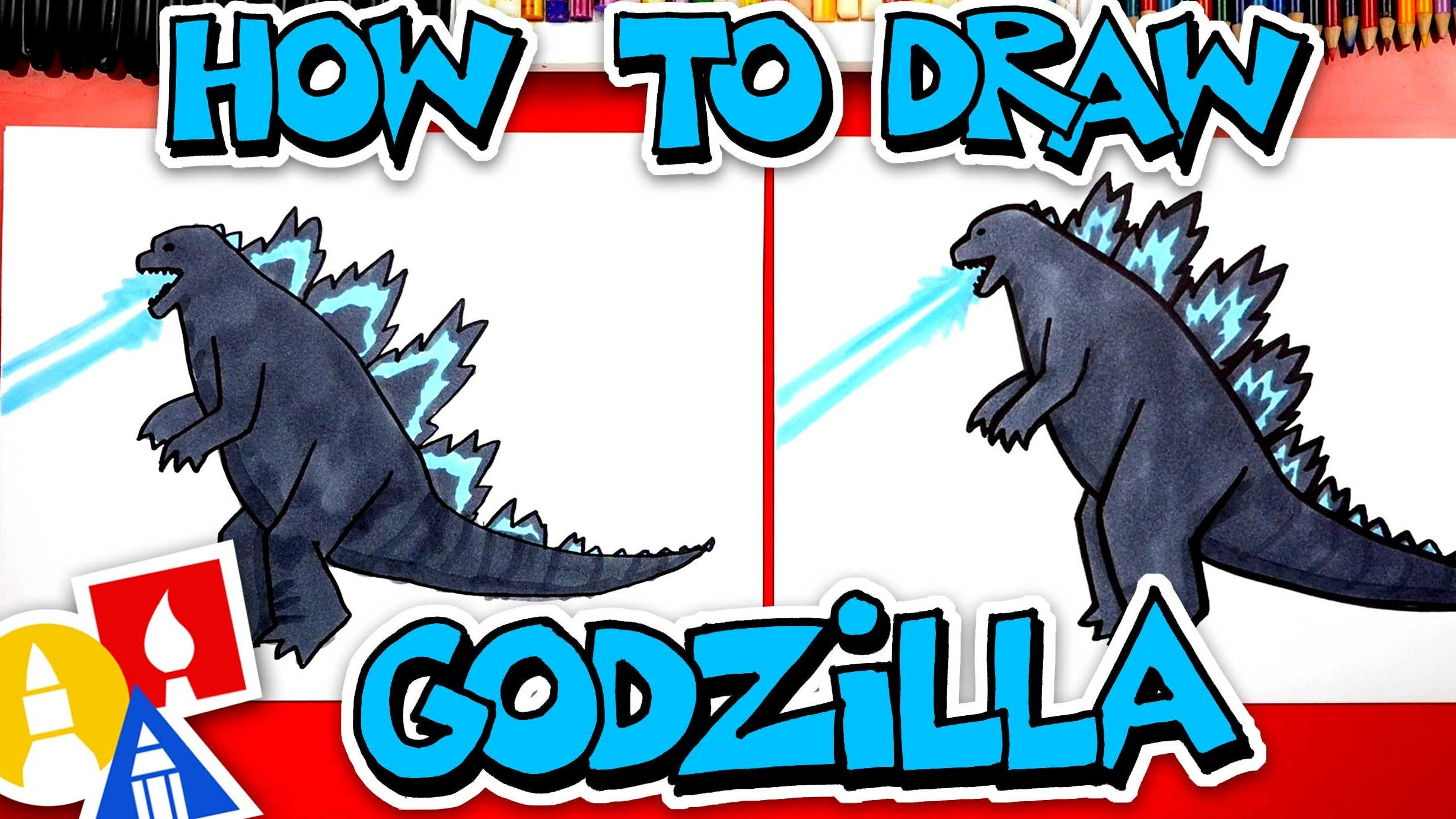 Wallpaper #6yYImpcBNyflpn9raYjC137 How to Draw Godzilla Art for Kids Hub