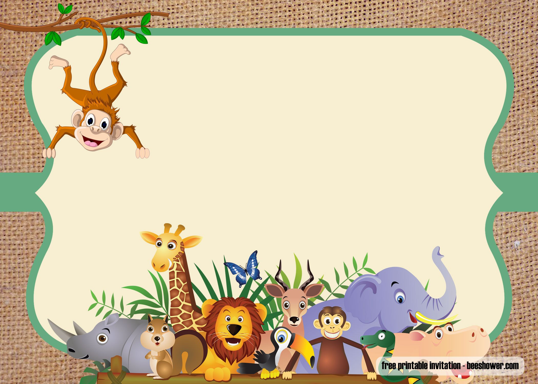 Wallpaper #d4b28 Rustic Jungle Safari Babyshower the Most Requested Theme of