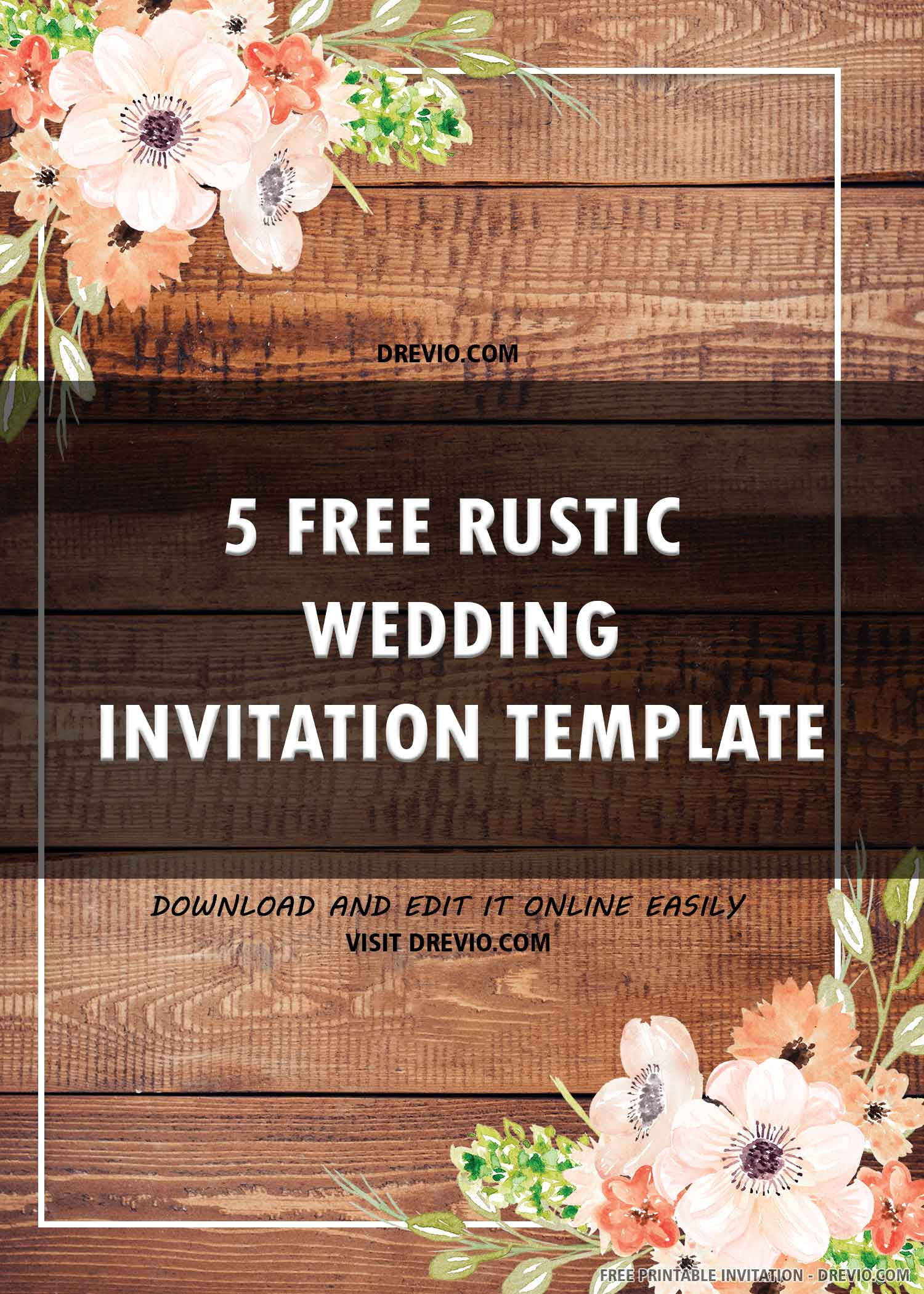 Wallpaper #hDGhNZMB5zzyi_yY6Vf9165 Free Printable Rustic Wedding Invitation Templates Download