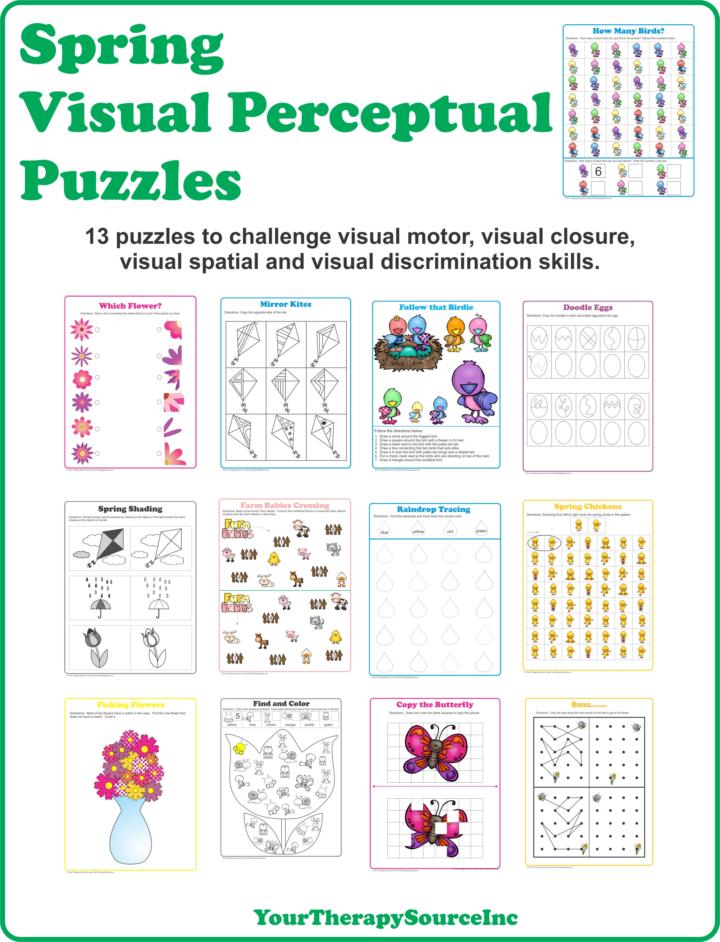 Wallpaper #3E70C Visual Perception Worksheets Free Printable Pdf for Kids 30 Free