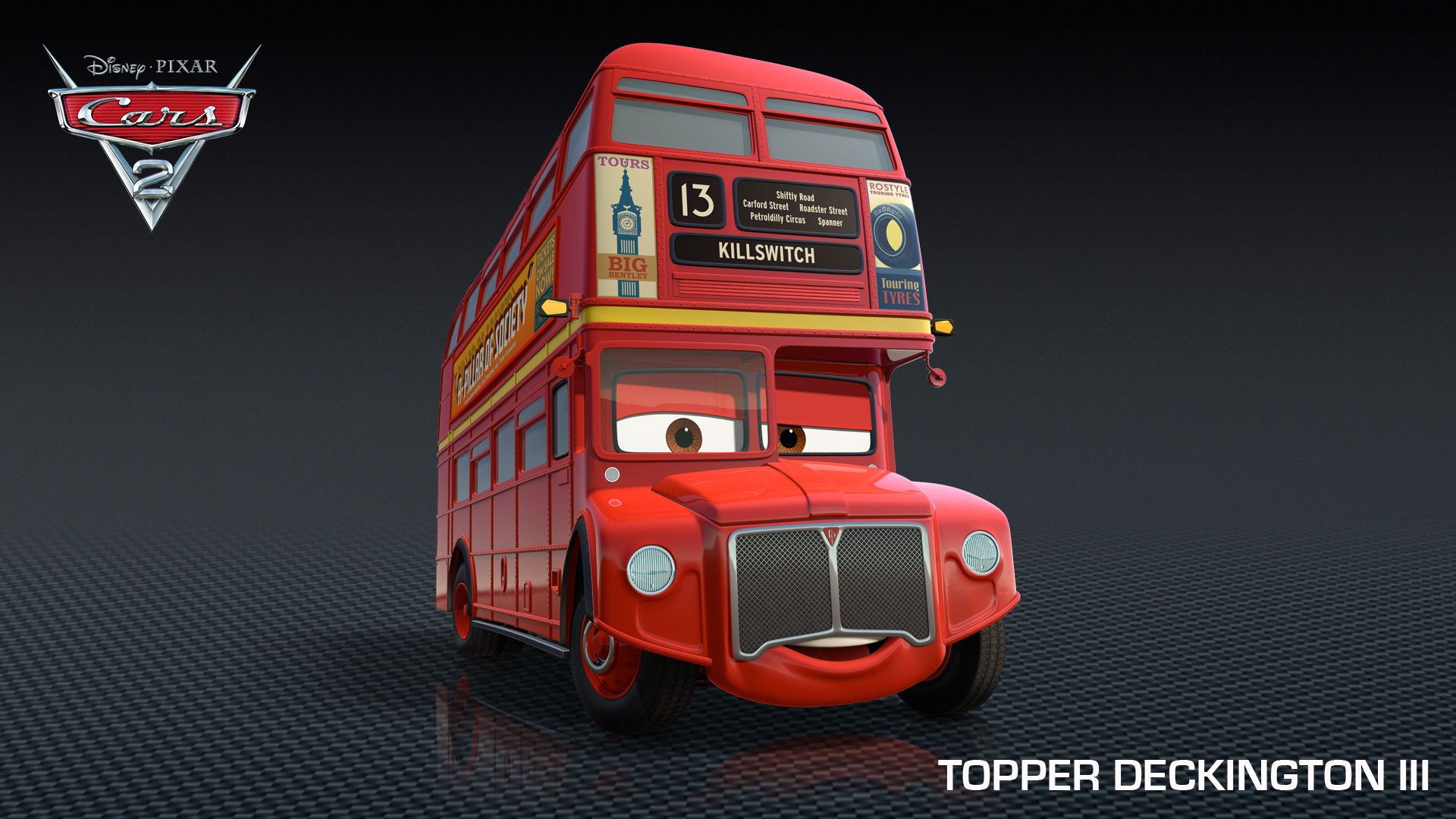 Wallpaper #_NuGXZcBzF5tfotJd-NY35 Disney Debuts British Characters in Cars 2 Front Row Reviews